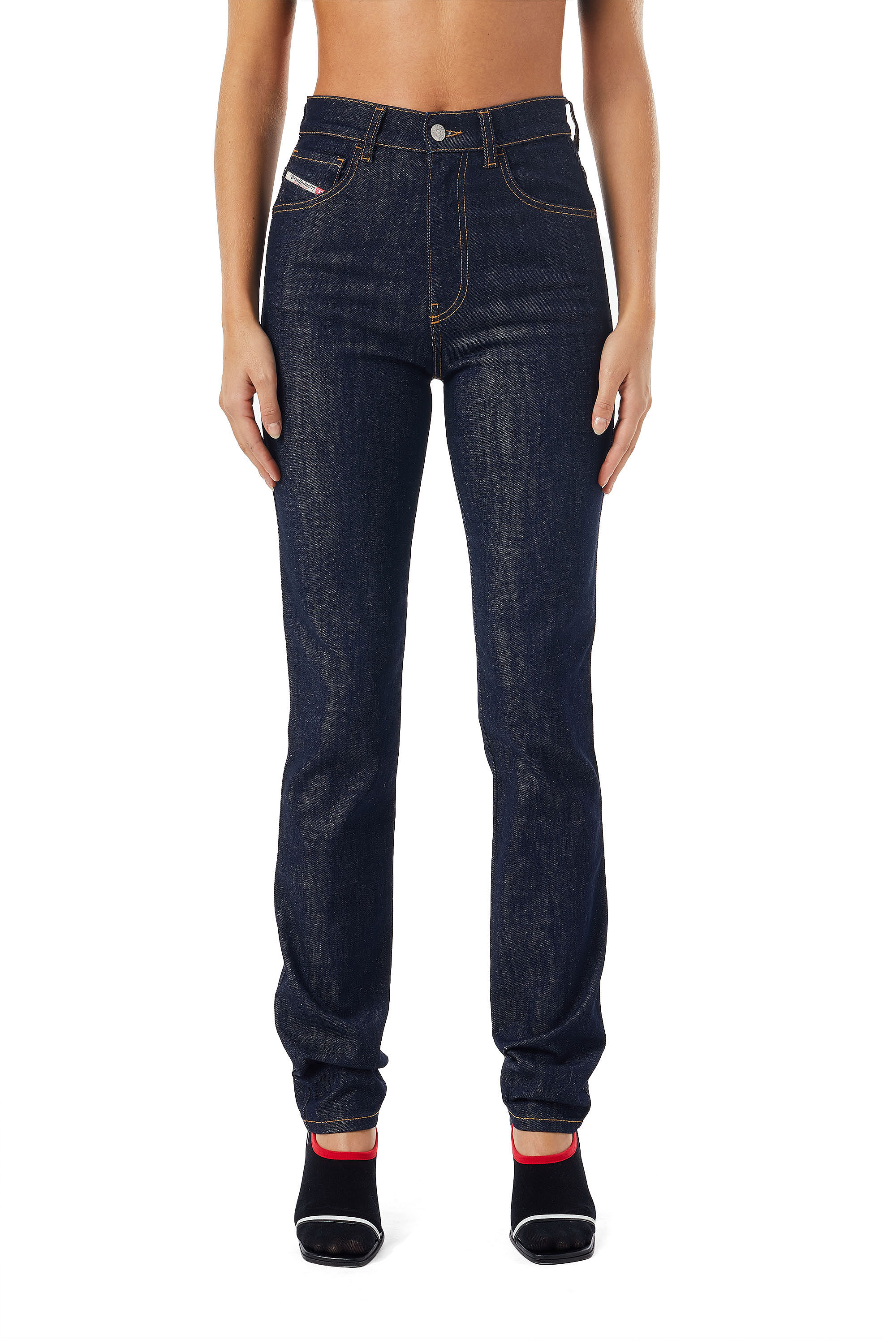 Diesel - 1994 Z9B89 Straight Jeans, Dark Blue - Image 1