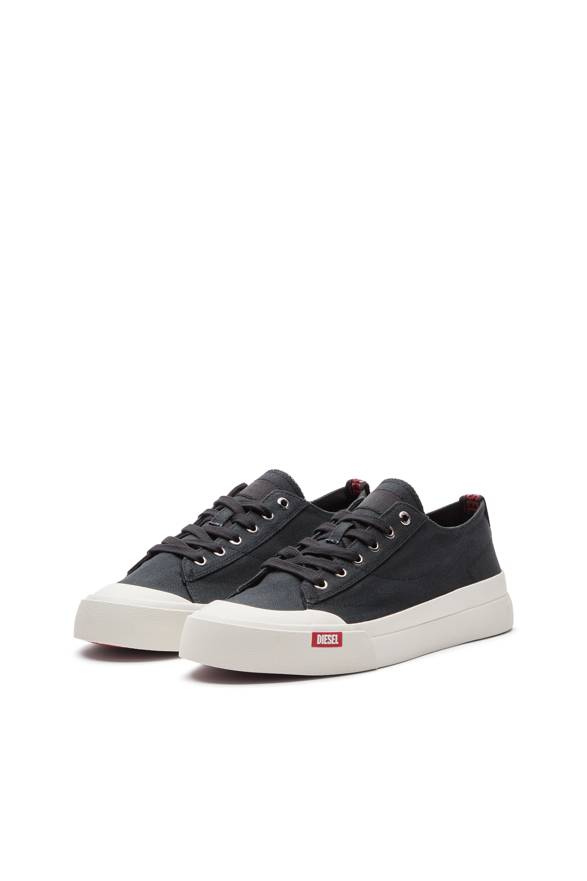 Diesel - S-ATHOS LOW, S-Athos Low-Sneakers en toile Homme in Noir - 8