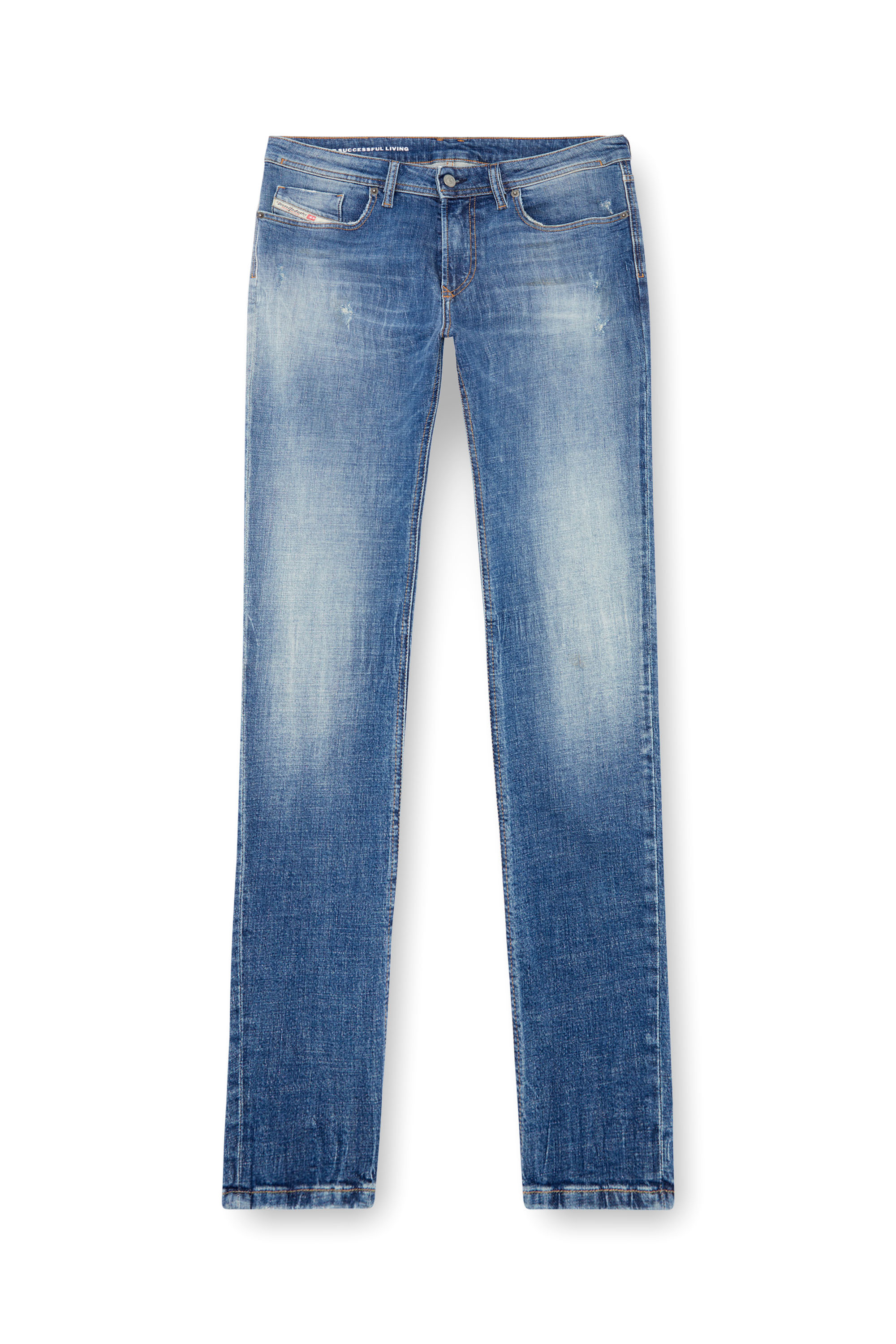 Diesel - Skinny Jeans 1979 Sleenker 0GRDF Homme, Bleu moyen - Image 3