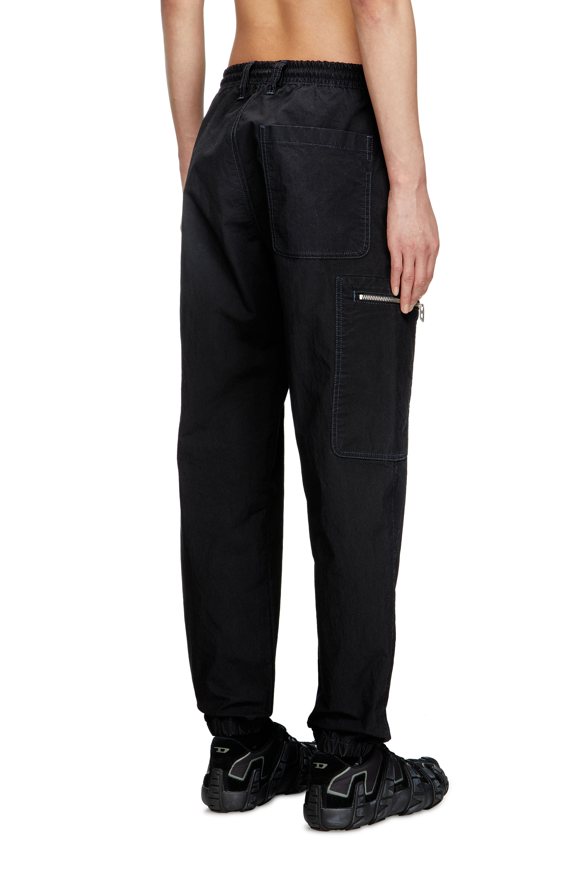 Diesel - Unisex's Slim D-Lab JoggJeans® 068SJ, Black/Dark Grey - 4