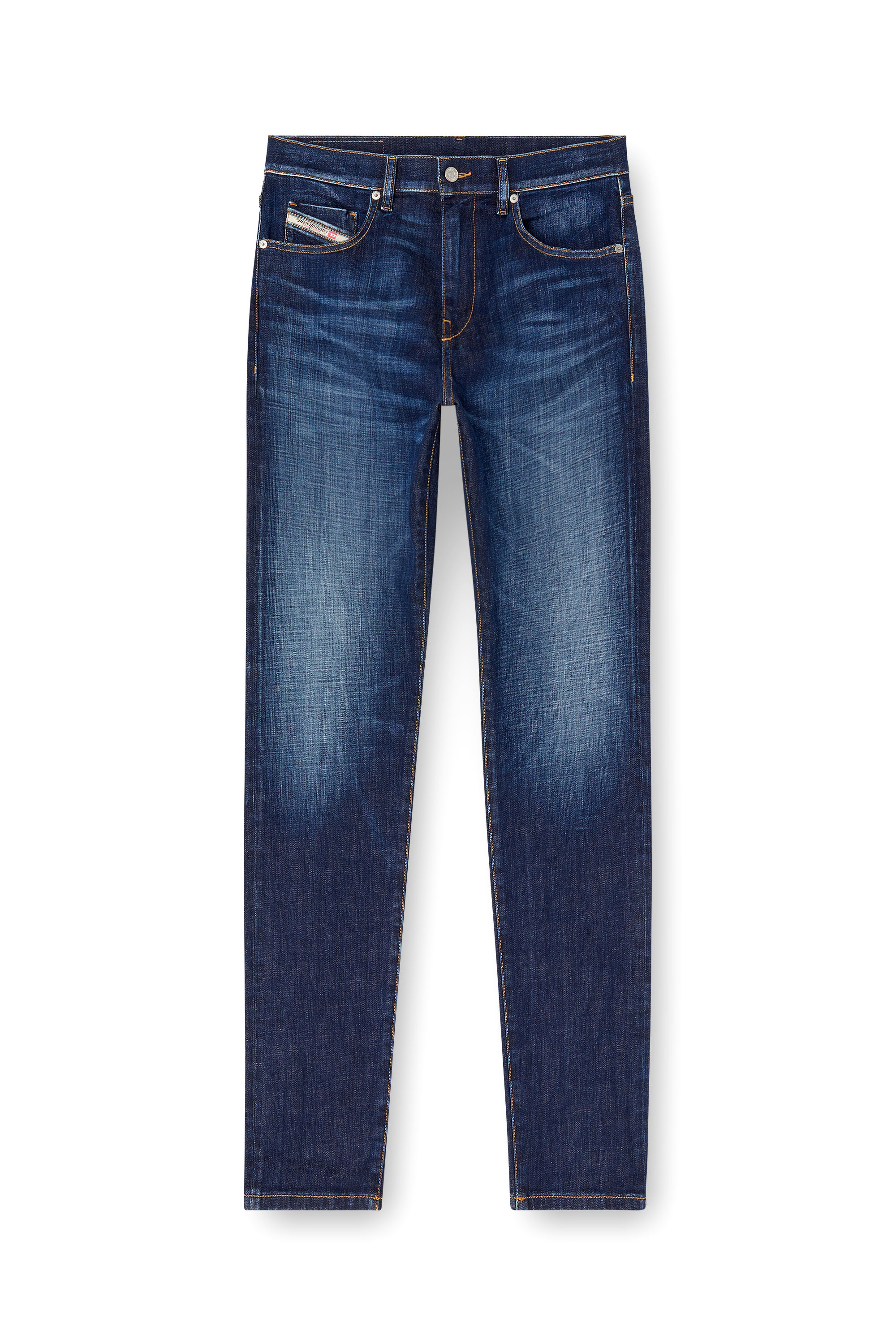 Diesel - Male's Slim Jeans 2019 D-Strukt 09L61, Medium Blue - 3