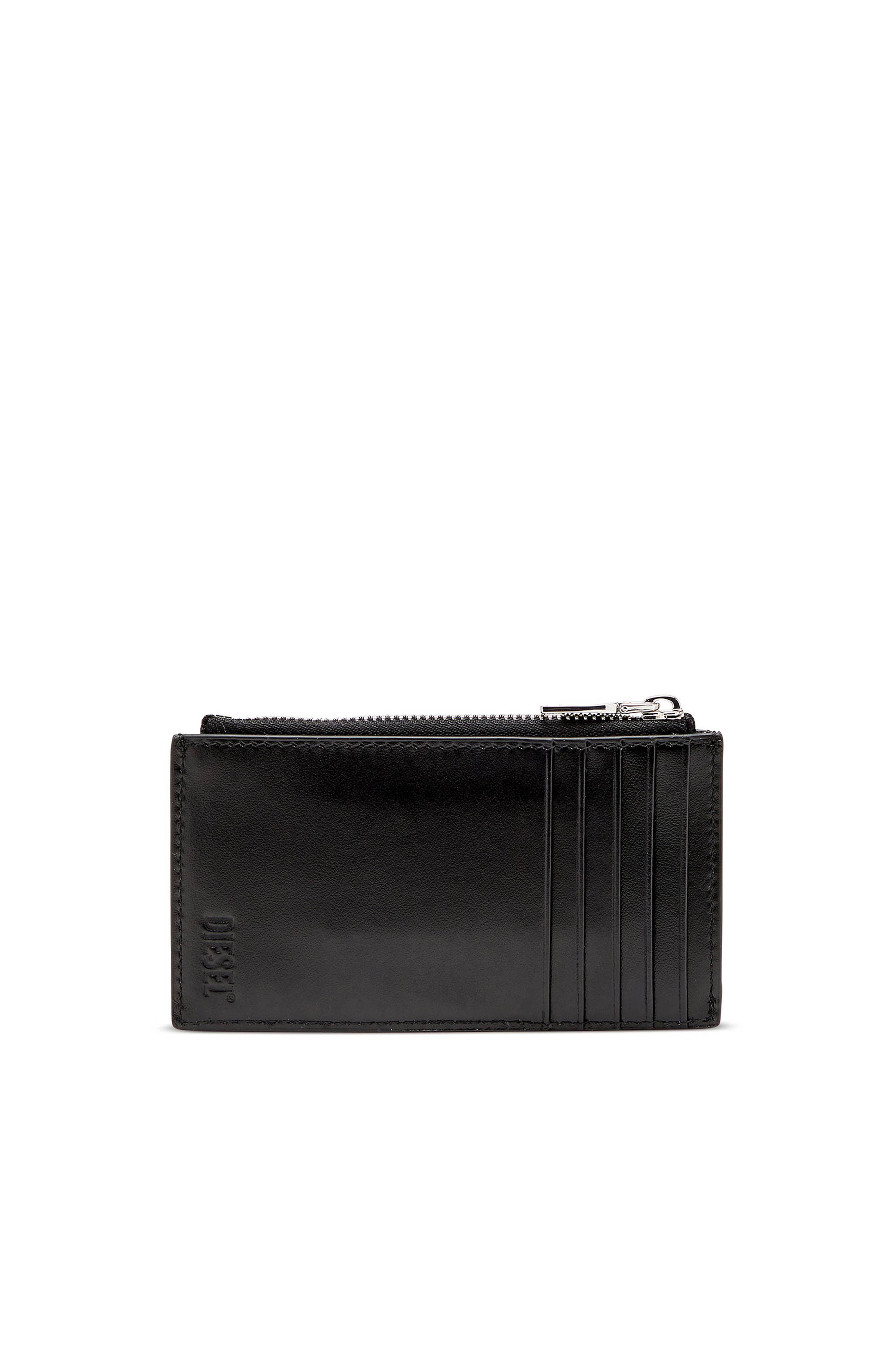 Diesel - PLAY CARD HOLDER III, Female's Card holder with glossy finish in Black - 2