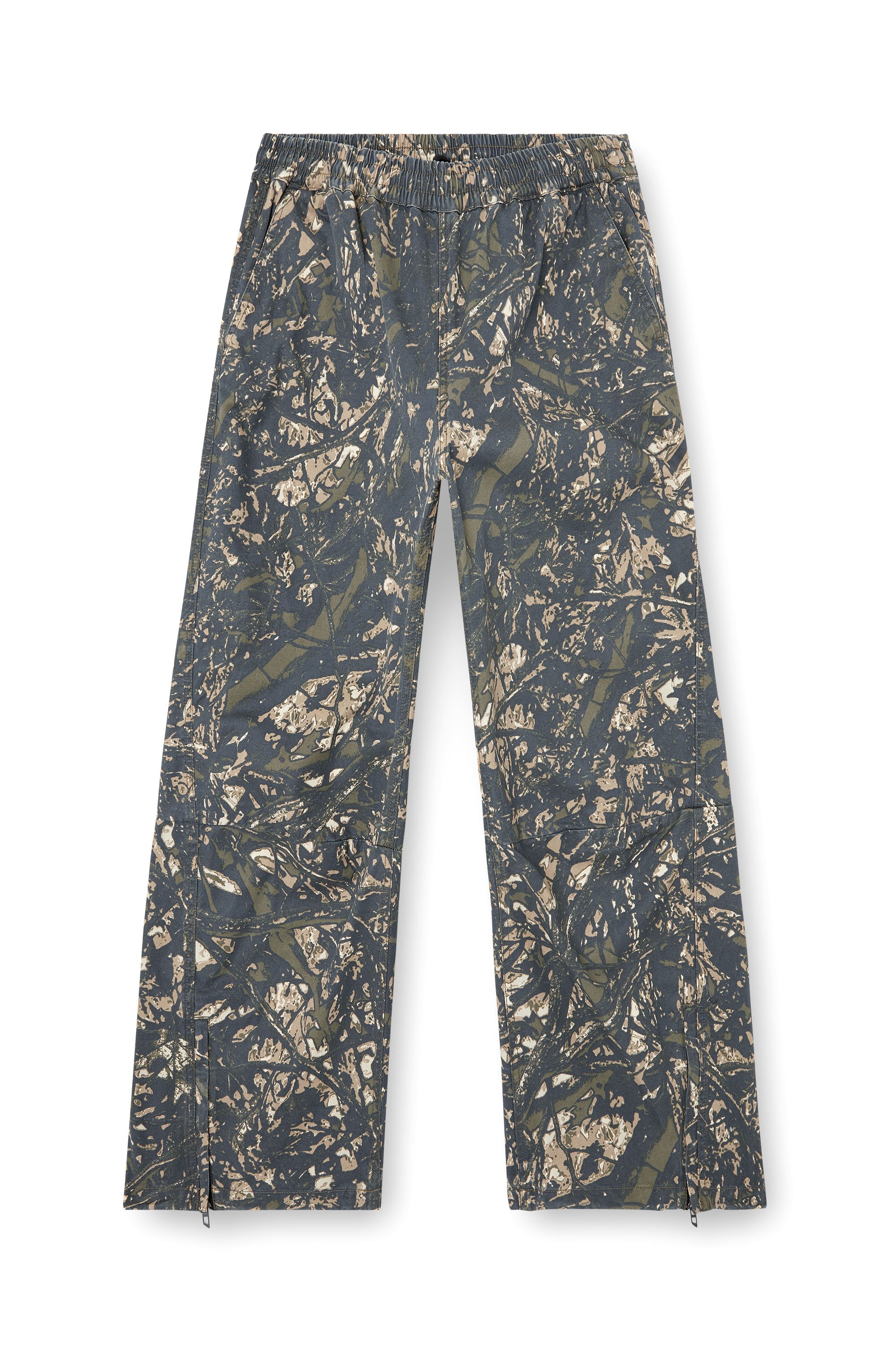 Diesel - P-LINT, Pantalon utility avec imprimé camouflage stylisé Homme in Polychrome - 5