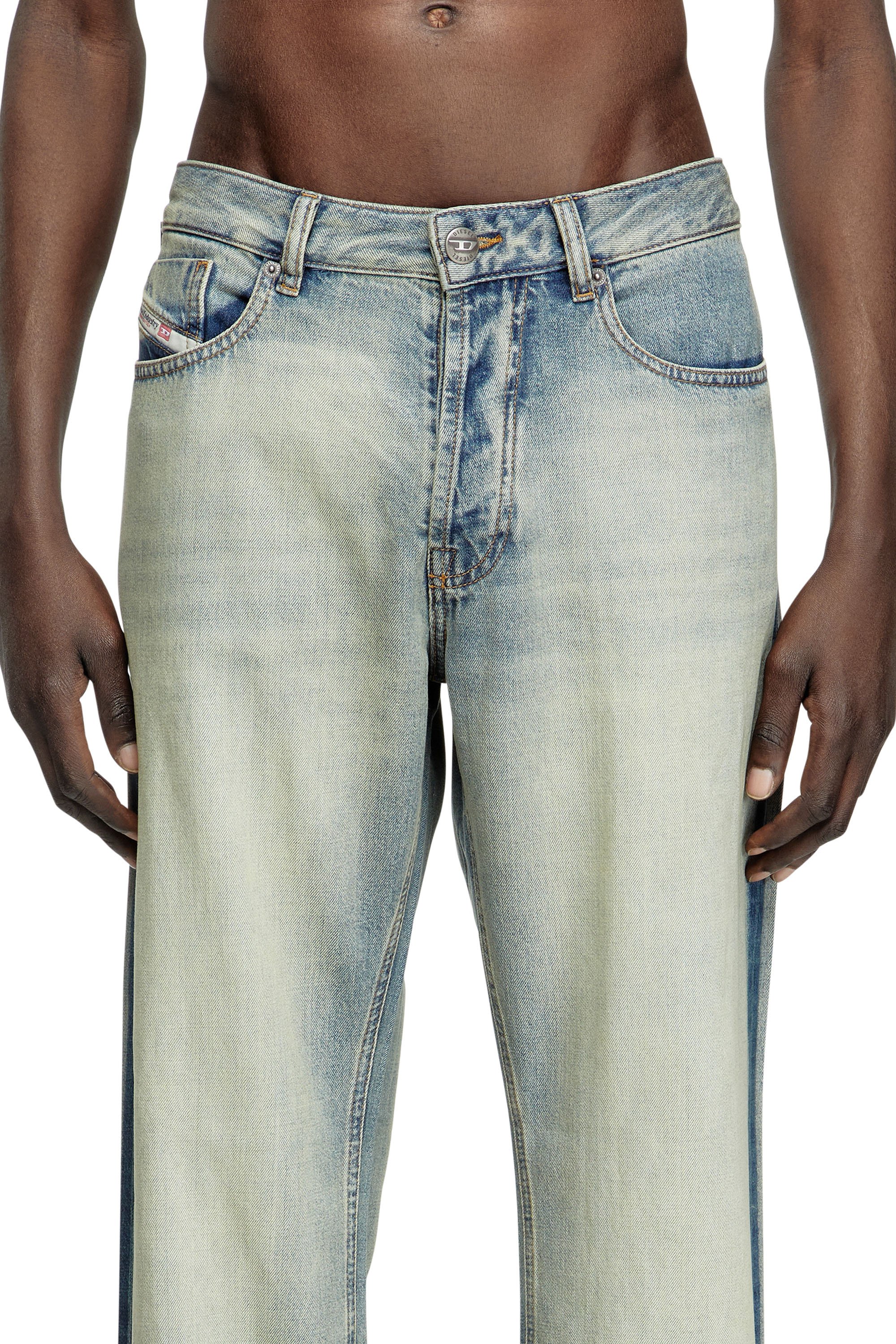 Diesel - Male's Relaxed Jeans 1980 D-Eeper 0ABDF, Light Blue - 5