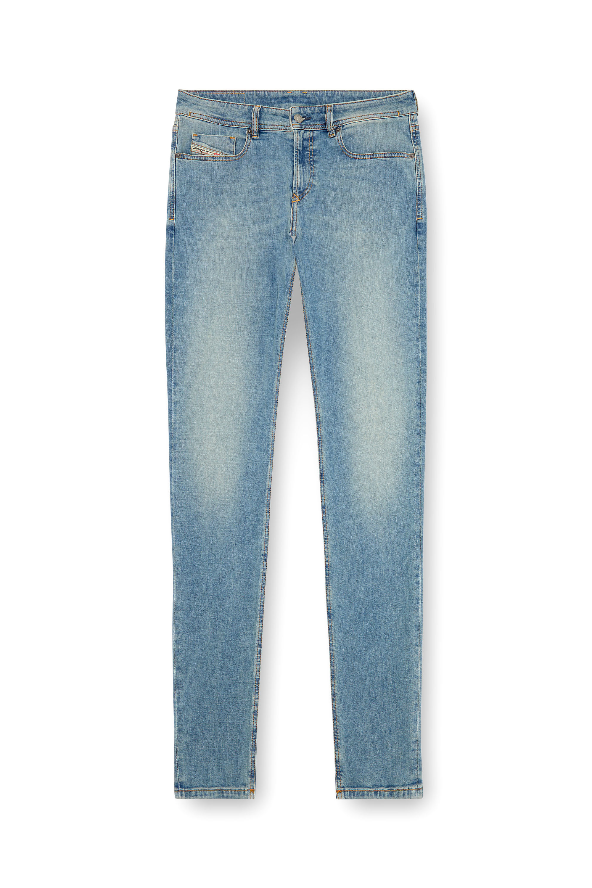 Diesel - Male's Skinny Jeans 1979 Sleenker 09J16, Light Blue - 3