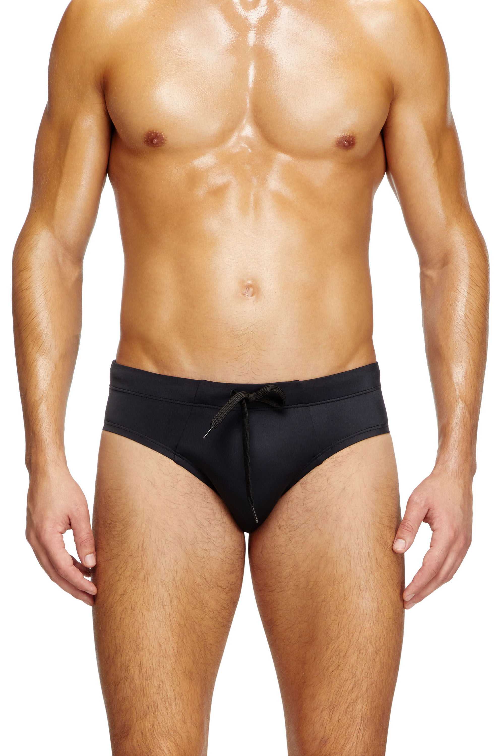 Diesel - ALFIE-D-CORE, Male's Swim briefs with logo back in Black - 2