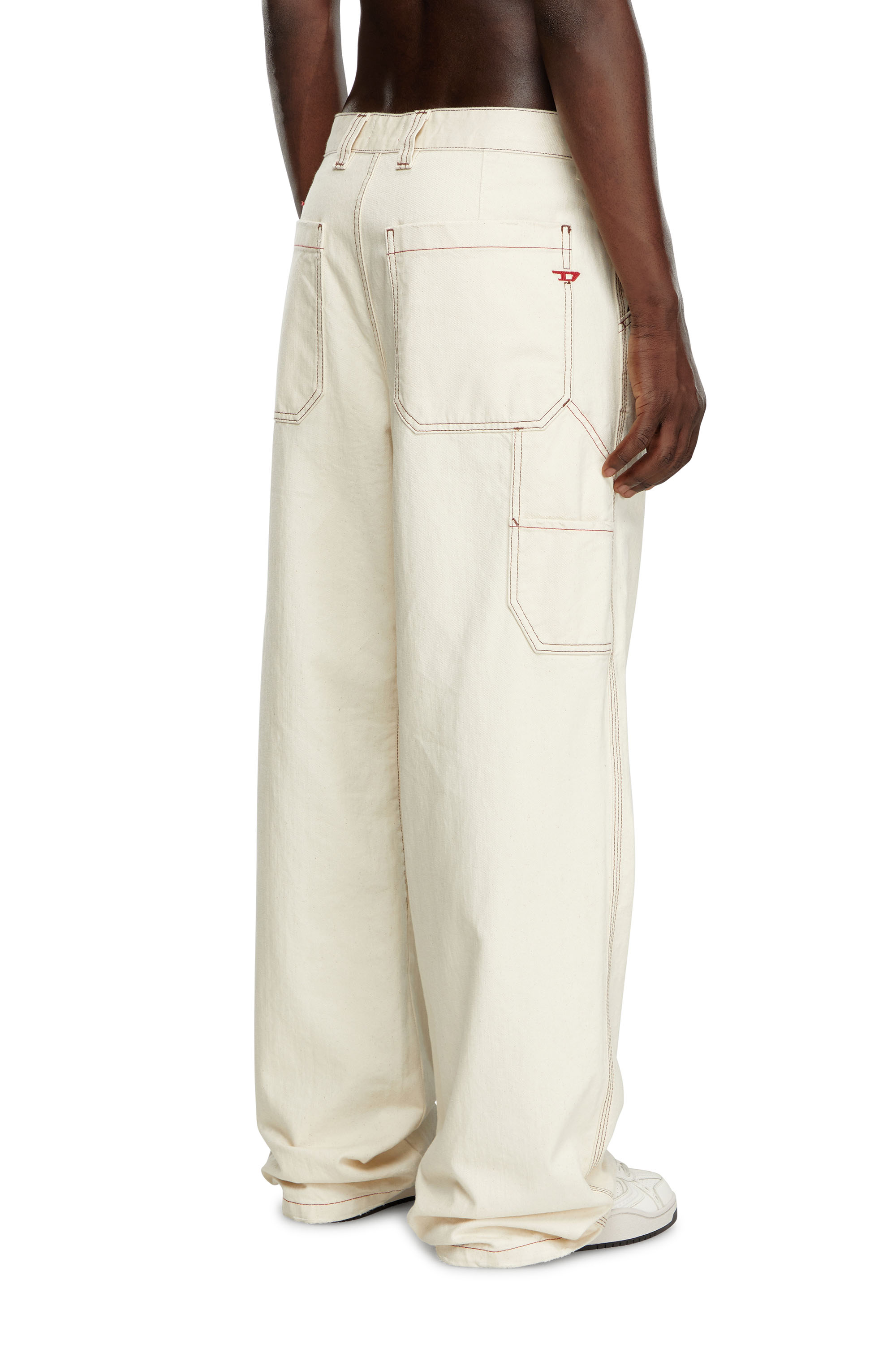 Diesel - Male's Relaxed Jeans D-Livery 0GRDQ, White - 2