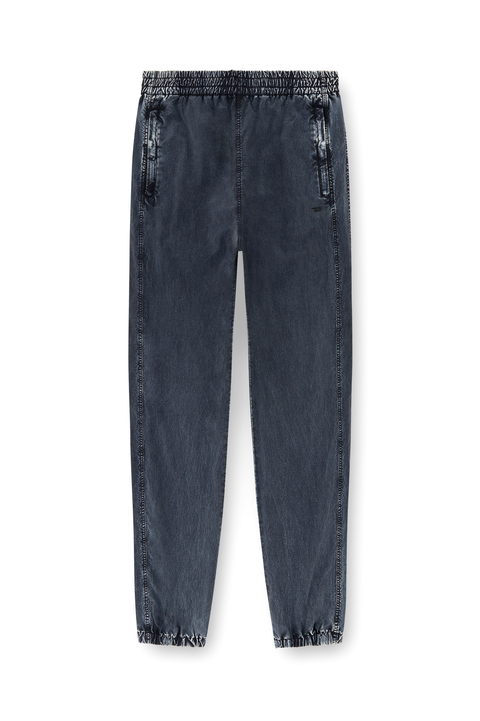 Diesel - P-WILSON, Male's Pants in recycled nylon taslan in Dark Blue - 4