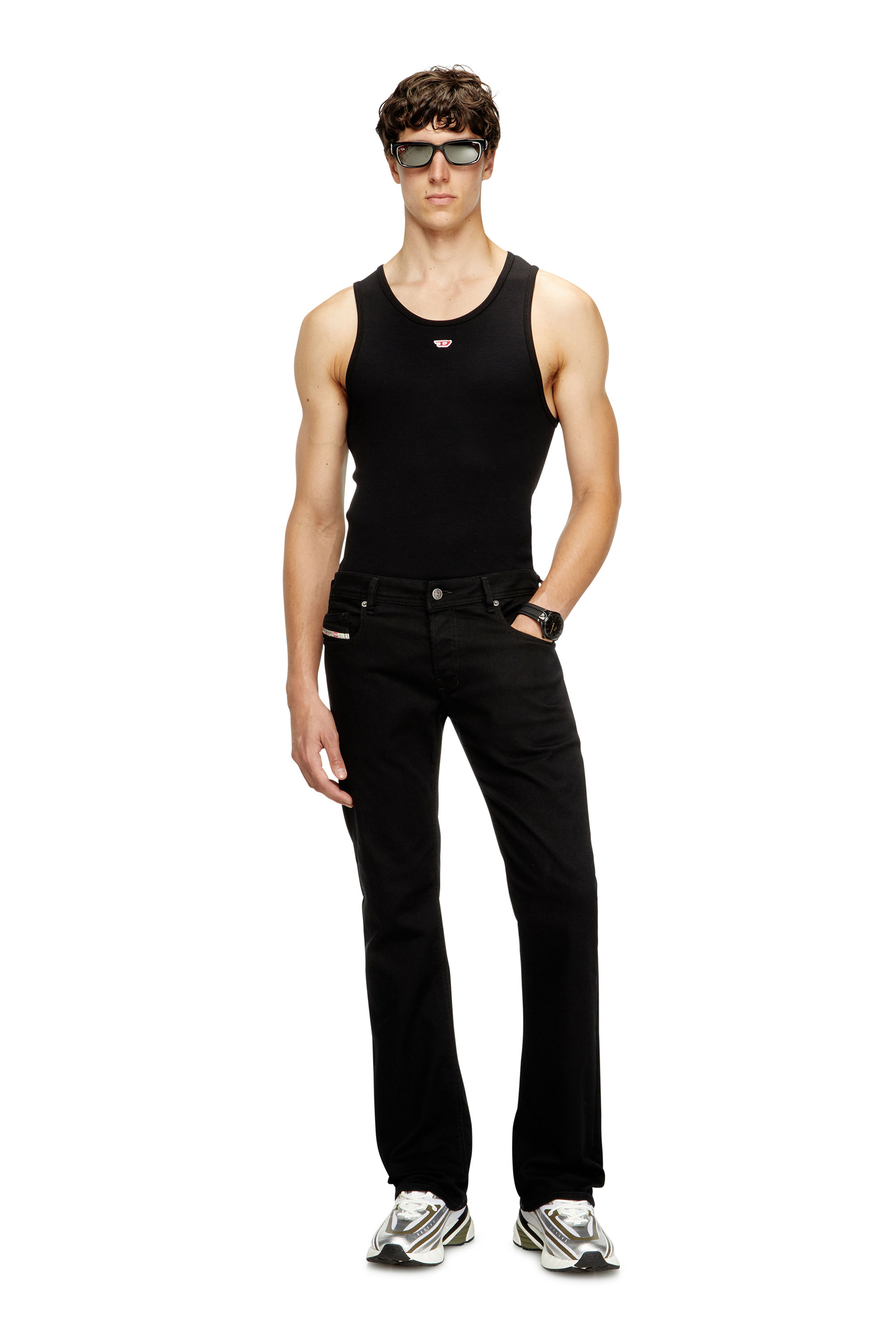 Diesel - Male's Bootcut Jeans 2007 Zatiny 0688H, Black/Dark Grey - 1