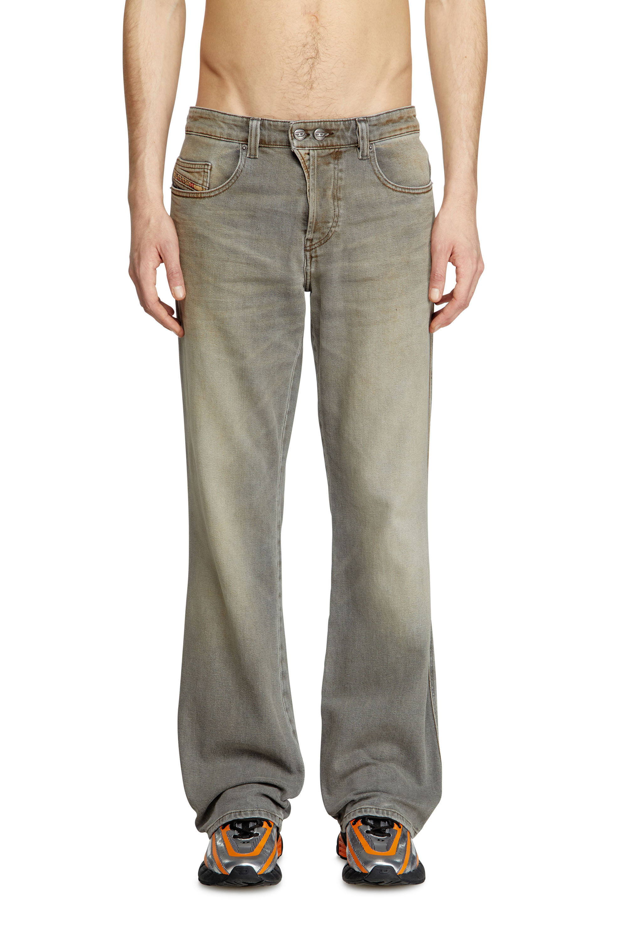 Diesel - Male's Bootcut Jeans 1998 D-Buck 09L37, Light Grey - 1