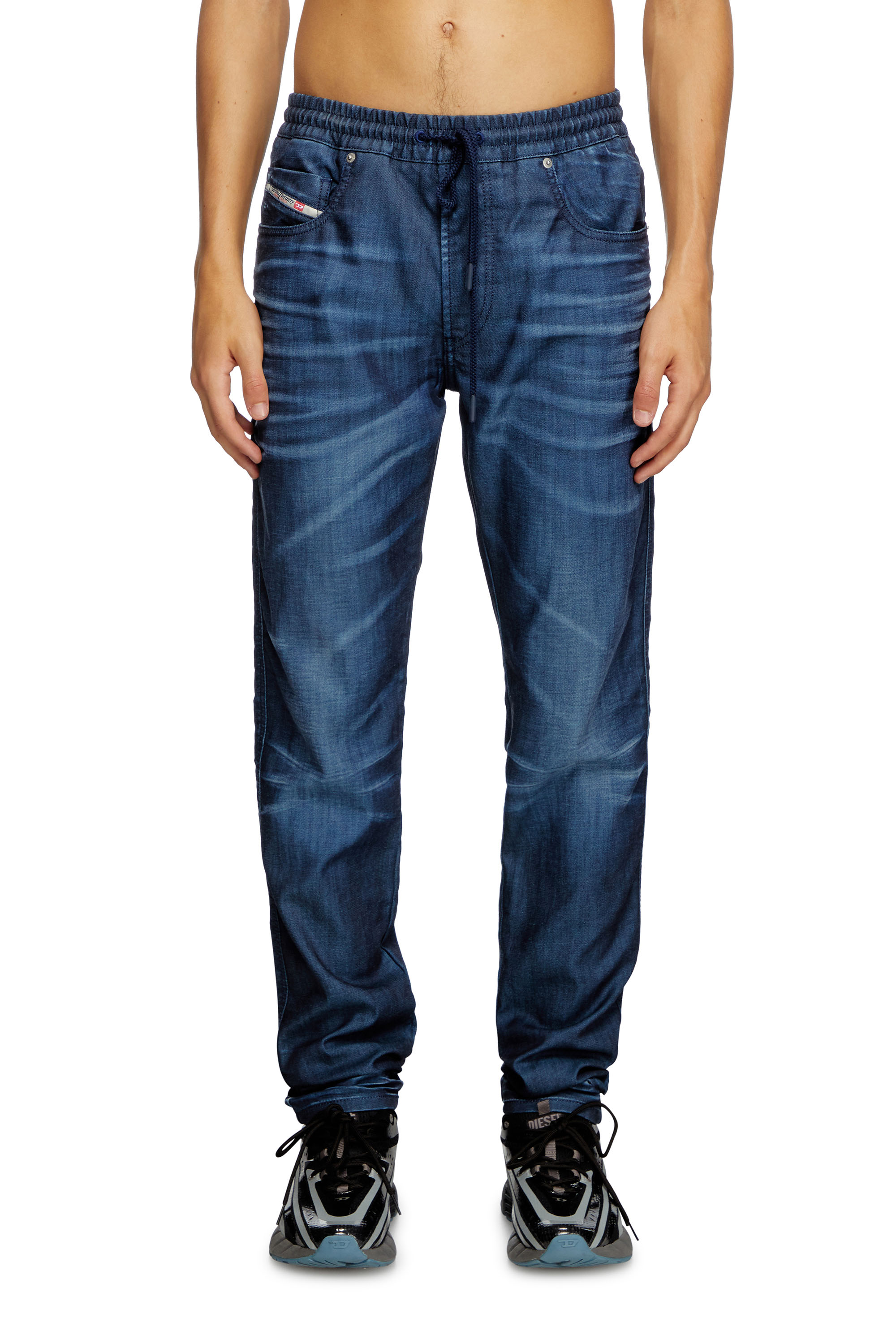 Diesel - Male's Slim 2060 D-Strukt Joggjeans® 068PY, Dark Blue - 1