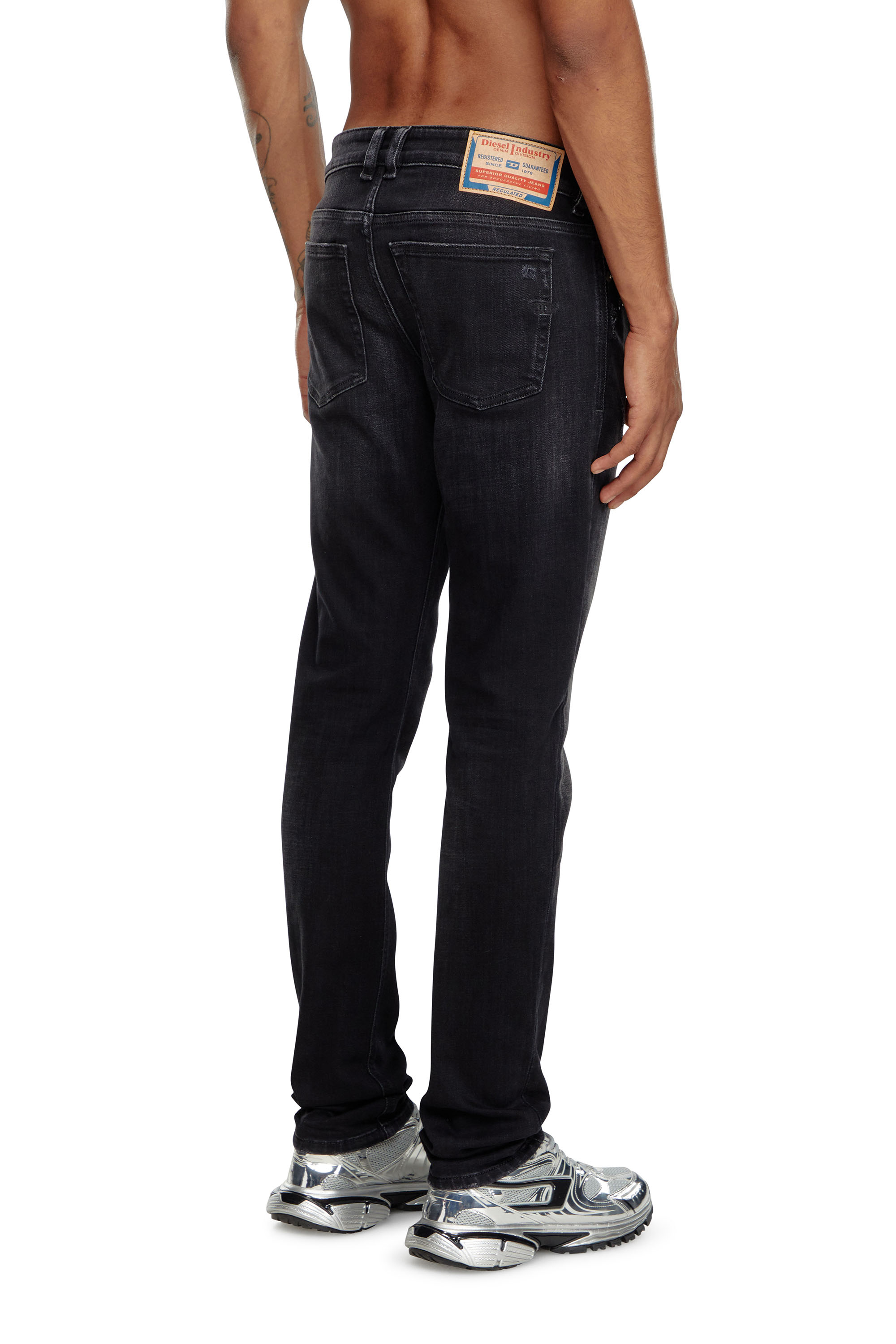 Diesel - Male's Skinny Jeans 1979 Sleenker 09K11, Black/Dark Grey - 4