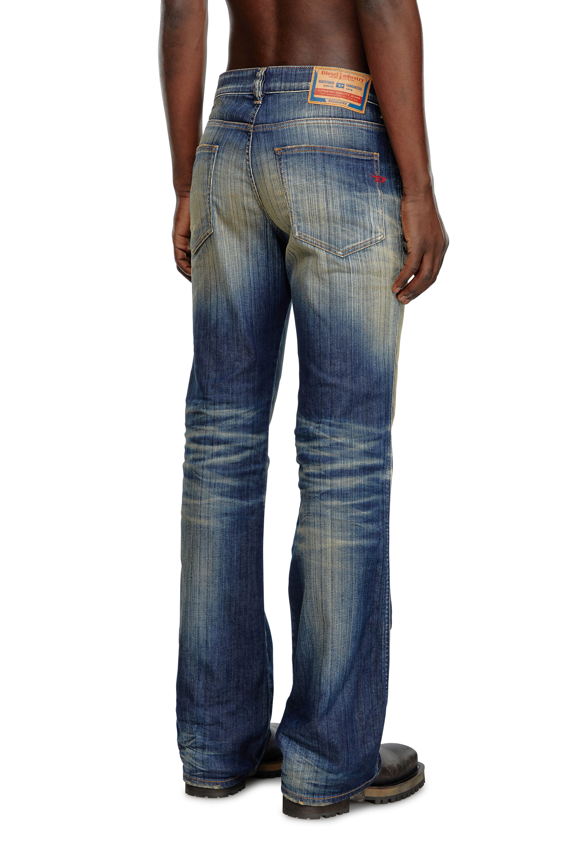 Diesel - Male Bootcut Jeans 1998 D-Buck 09J46, Dark Blue - Image 4
