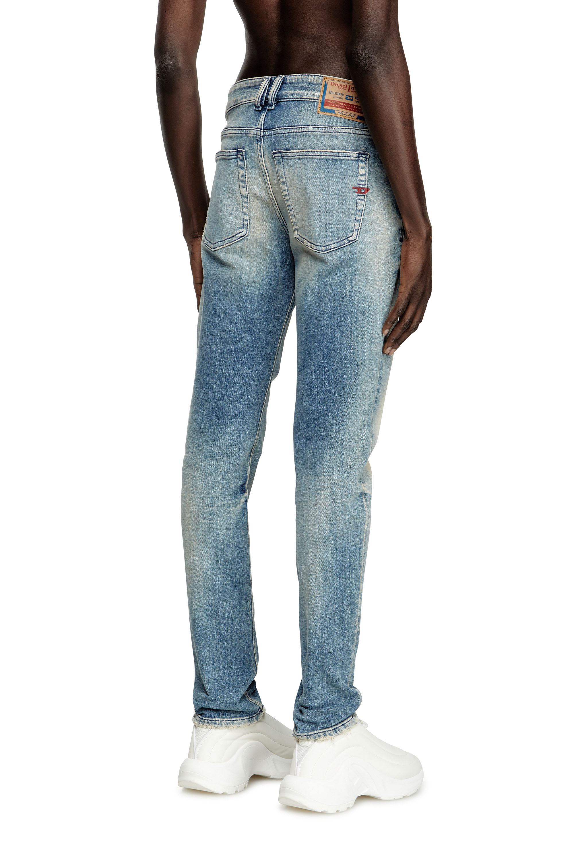 Diesel - Male's Skinny Jeans 1979 Sleenker 09K58, Light Blue - 4