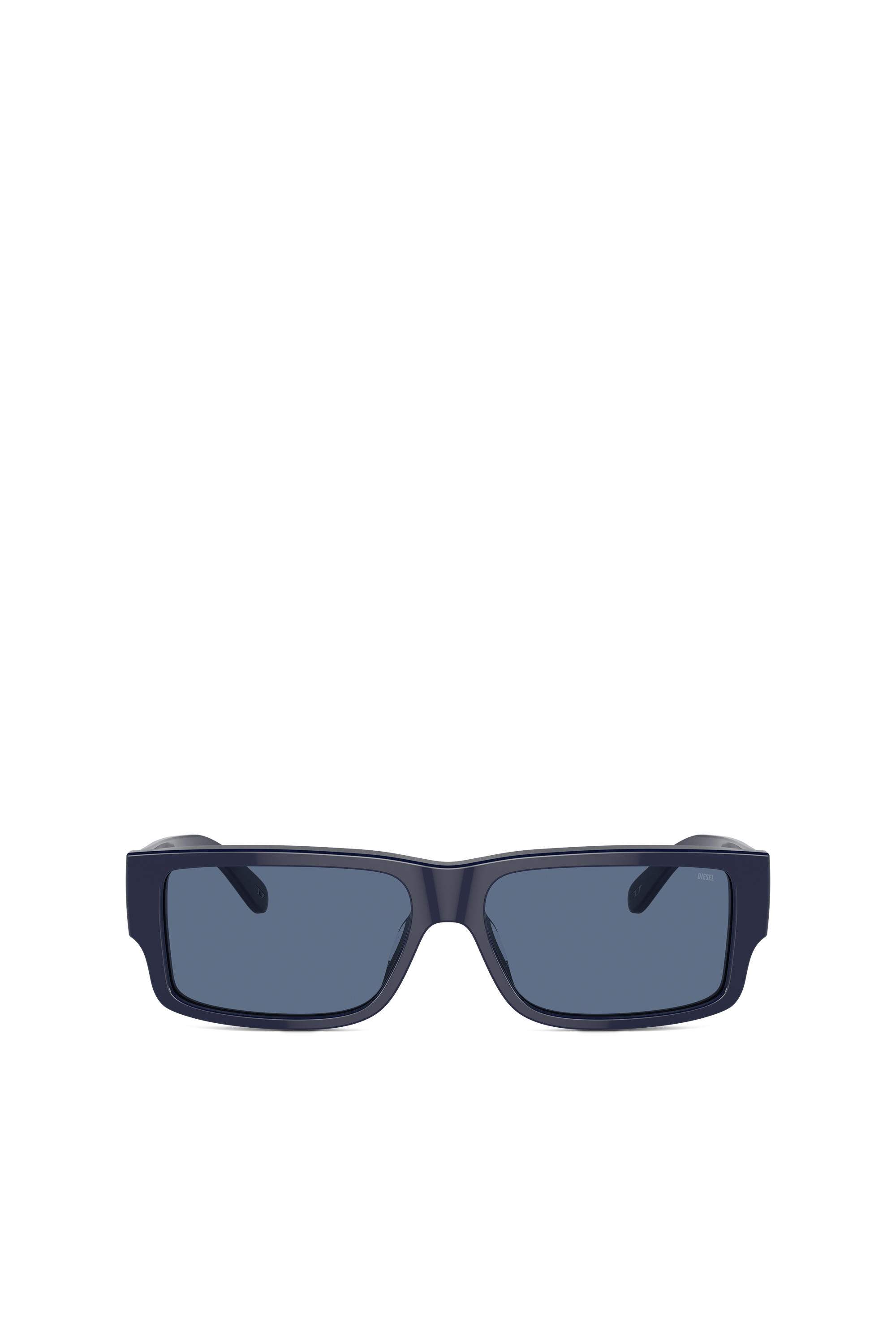 Diesel - 0DL2003, Male Rectangle sunglasses in Blue - Image 1