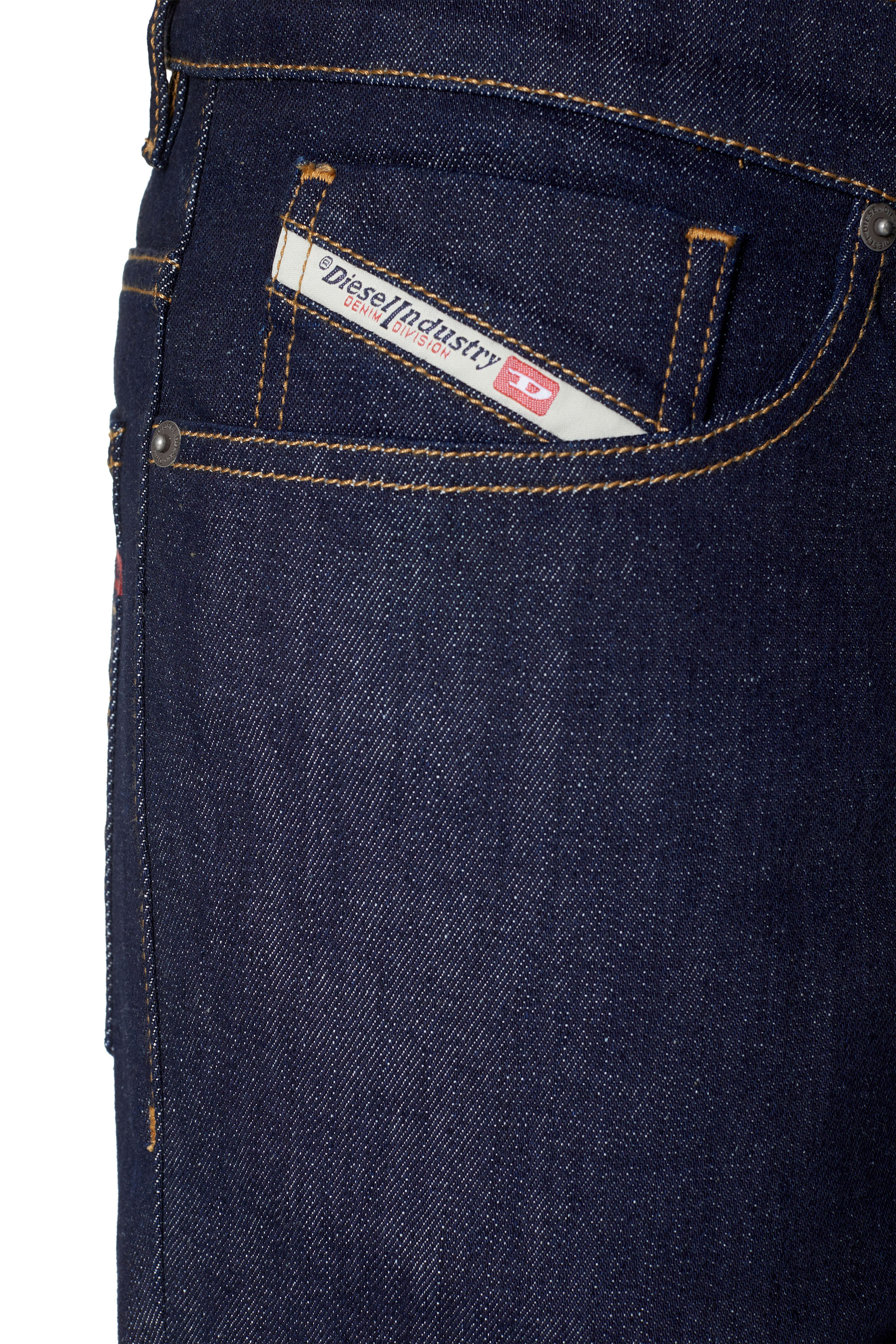 Diesel - Tapered Jeans 2005 D-Fining Z9B89, Bleu Foncé - Image 3