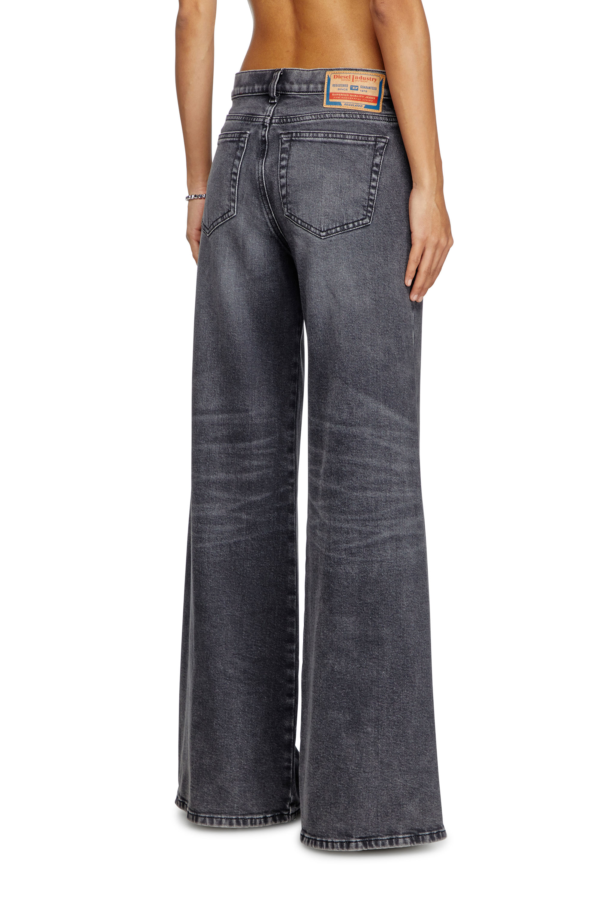 Diesel - Female's Flare Jeans 1978 D-Akemi 0CLBG, Black/Dark Grey - 4