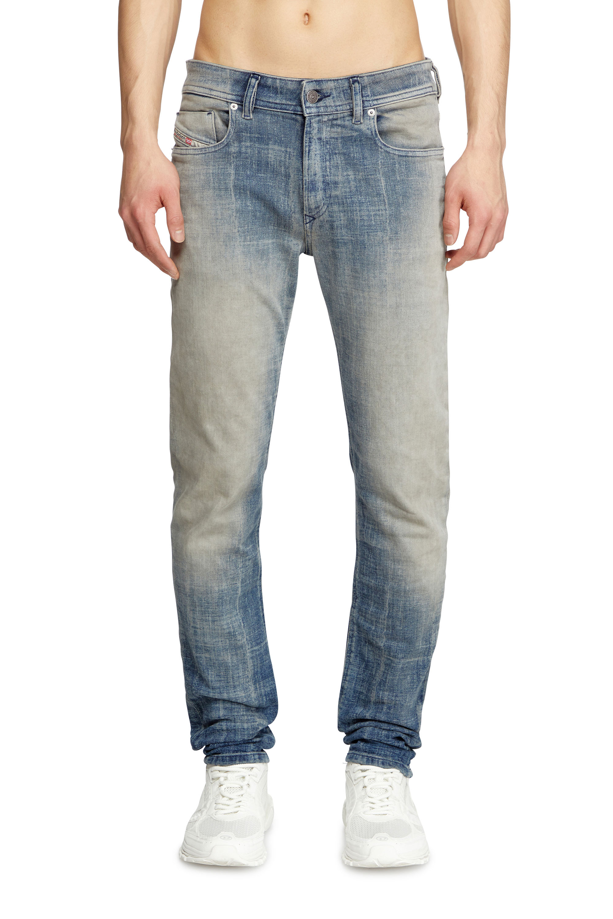 Diesel - Skinny Jeans 1979 Sleenker 09K57 Homme, Bleu moyen - Image 1