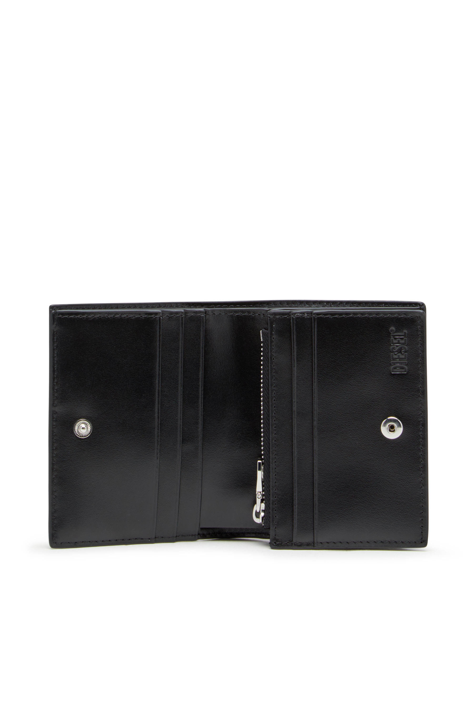 Diesel - PLAY BI FOLD III, Portefeuille en PU brillant Femme in Noir - 3