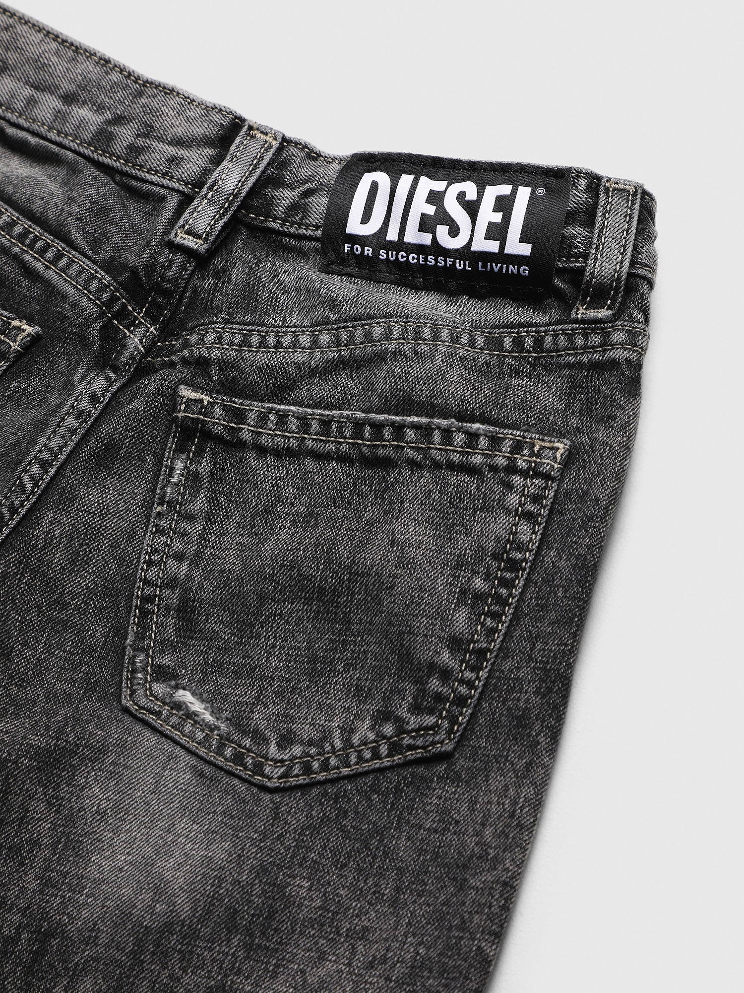 diesel grey alys charcoal washed denim jeans