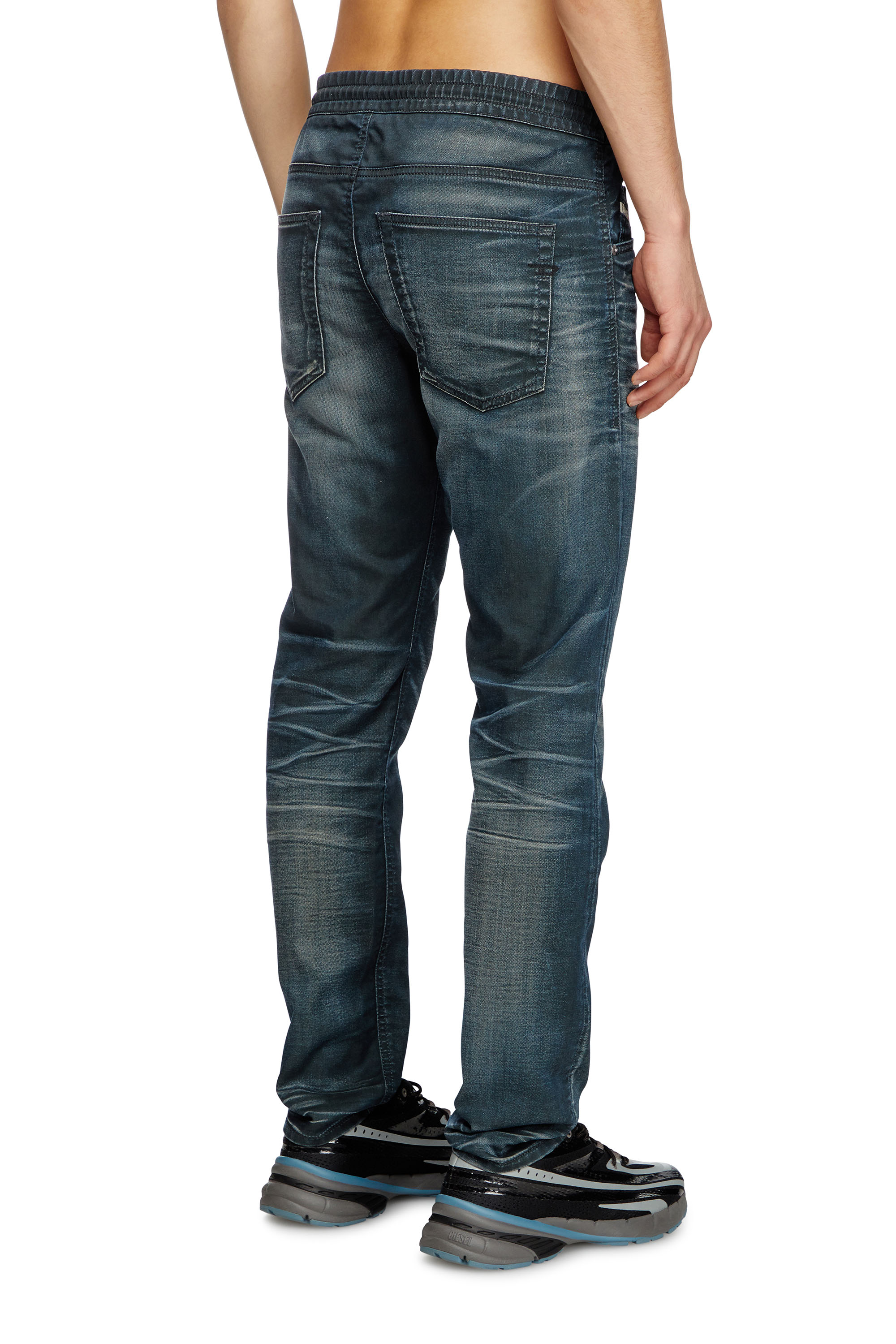 Diesel - Male's Regular 2030 D-Krooley Joggjeans® 068QK, Dark Blue - 4