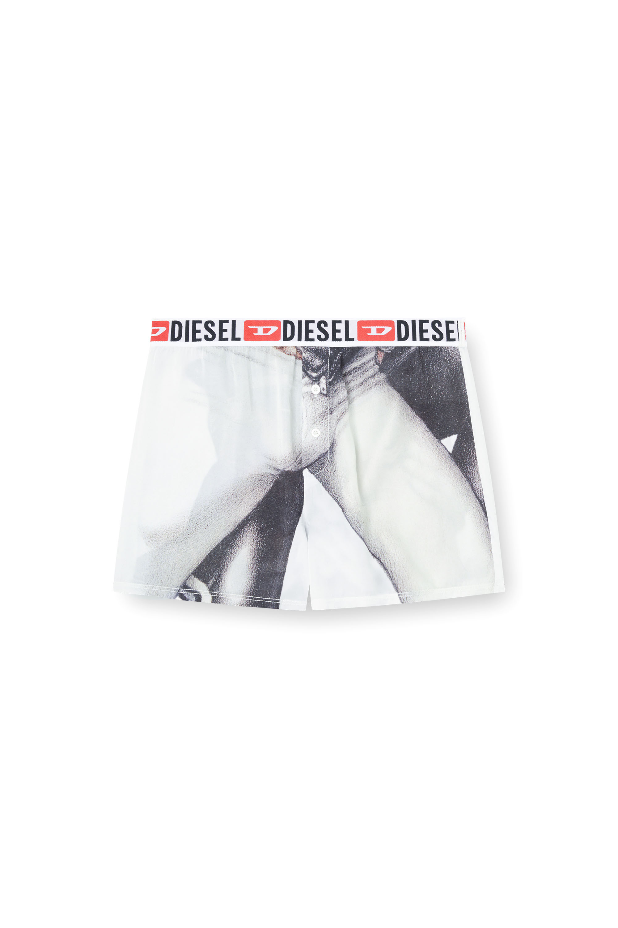 Diesel - PR-STARK, Boxer avec imprimé graphique Homme in Blanc - 4
