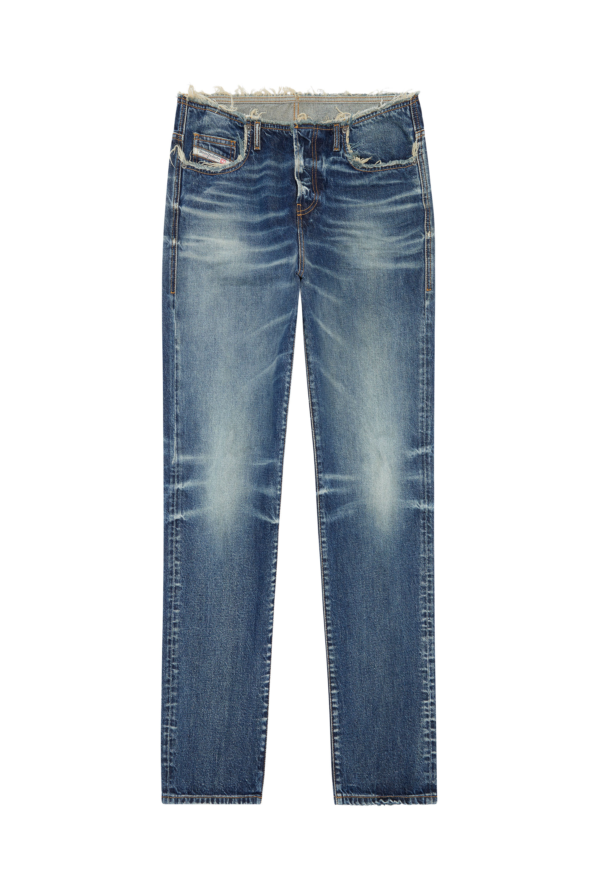 Diesel - Straight Jeans D-Pend 09G92, Bleu Foncé - Image 3