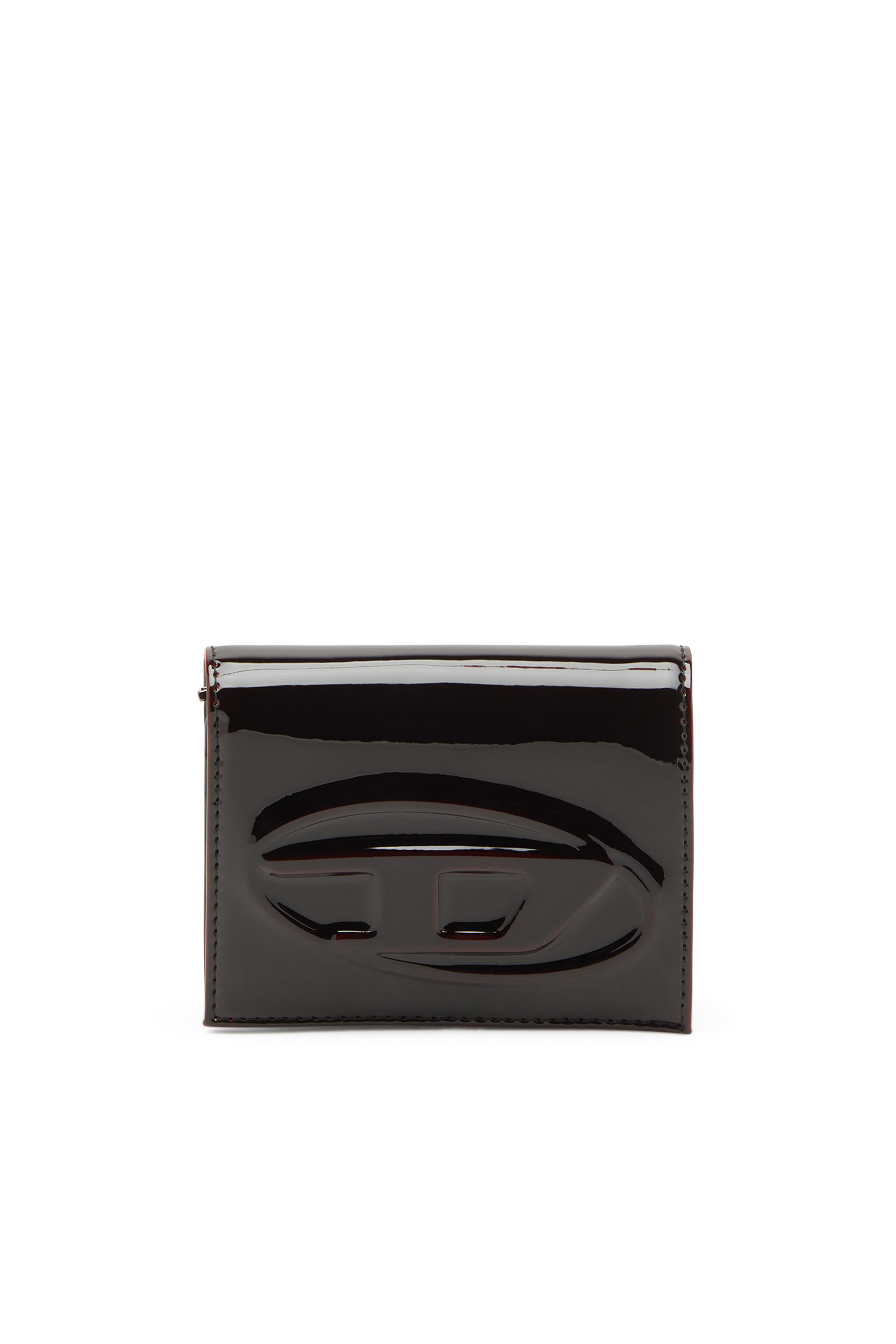 Diesel - 1DR BI FOLD III, Portefeuille à rabats en PU liquide Femme in Rouge - 1