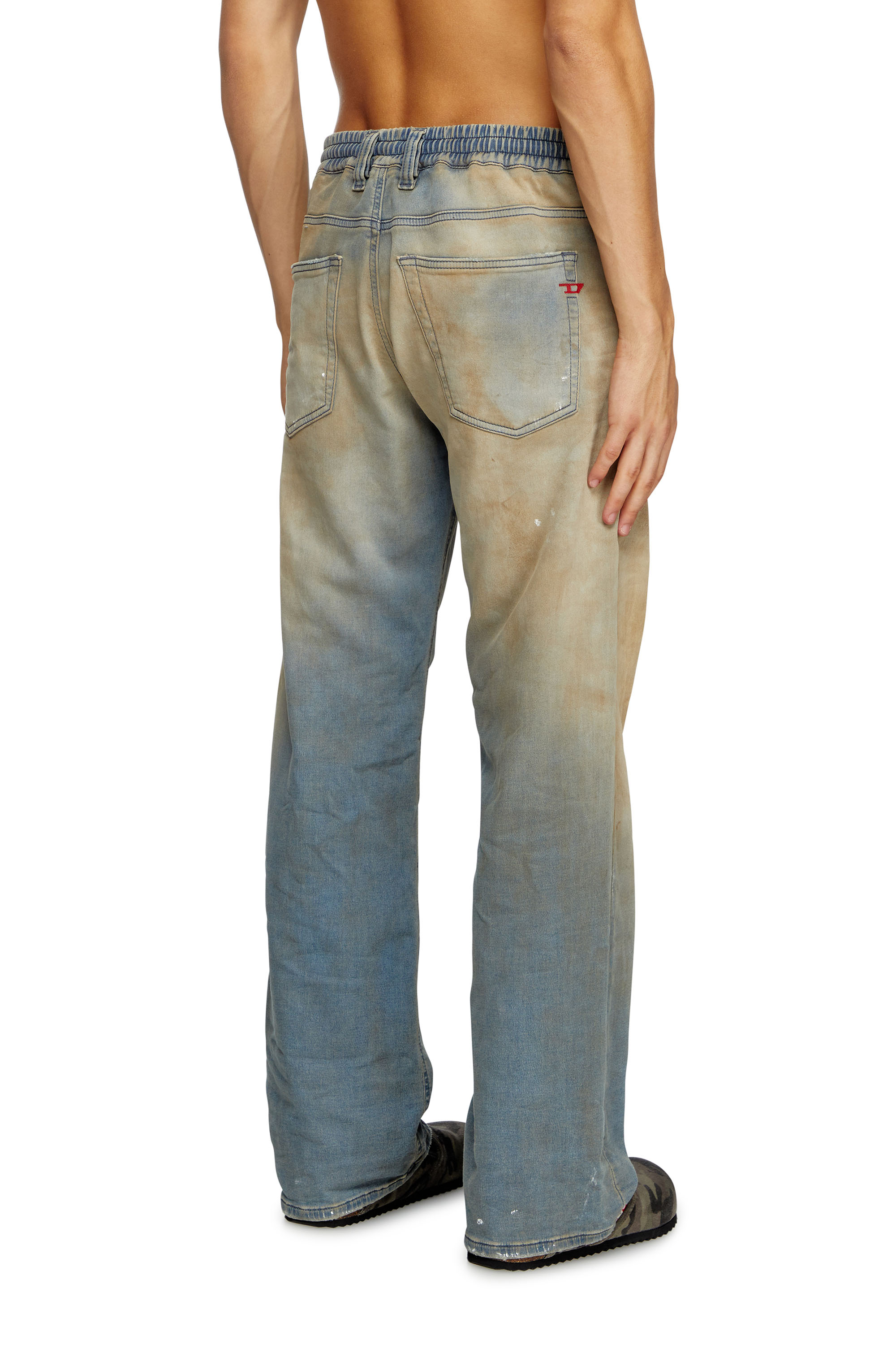 Diesel - Male's Relaxed 2080 D-Reel Joggjeans® 068QL, Light Blue - 3