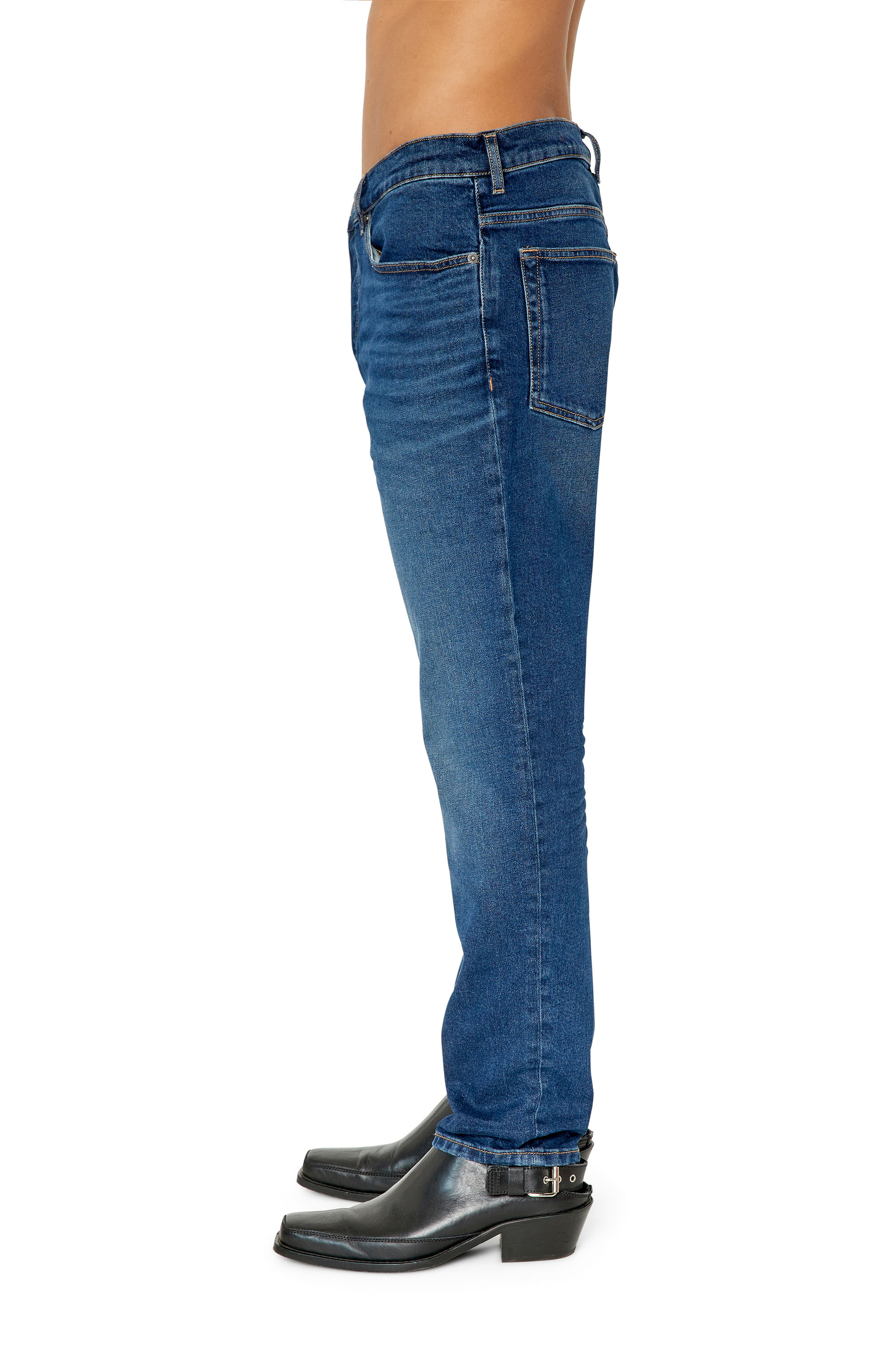 Diesel - 2006 D-FINING 0GYCS Tapered Jeans, Dark Blue - Image 6
