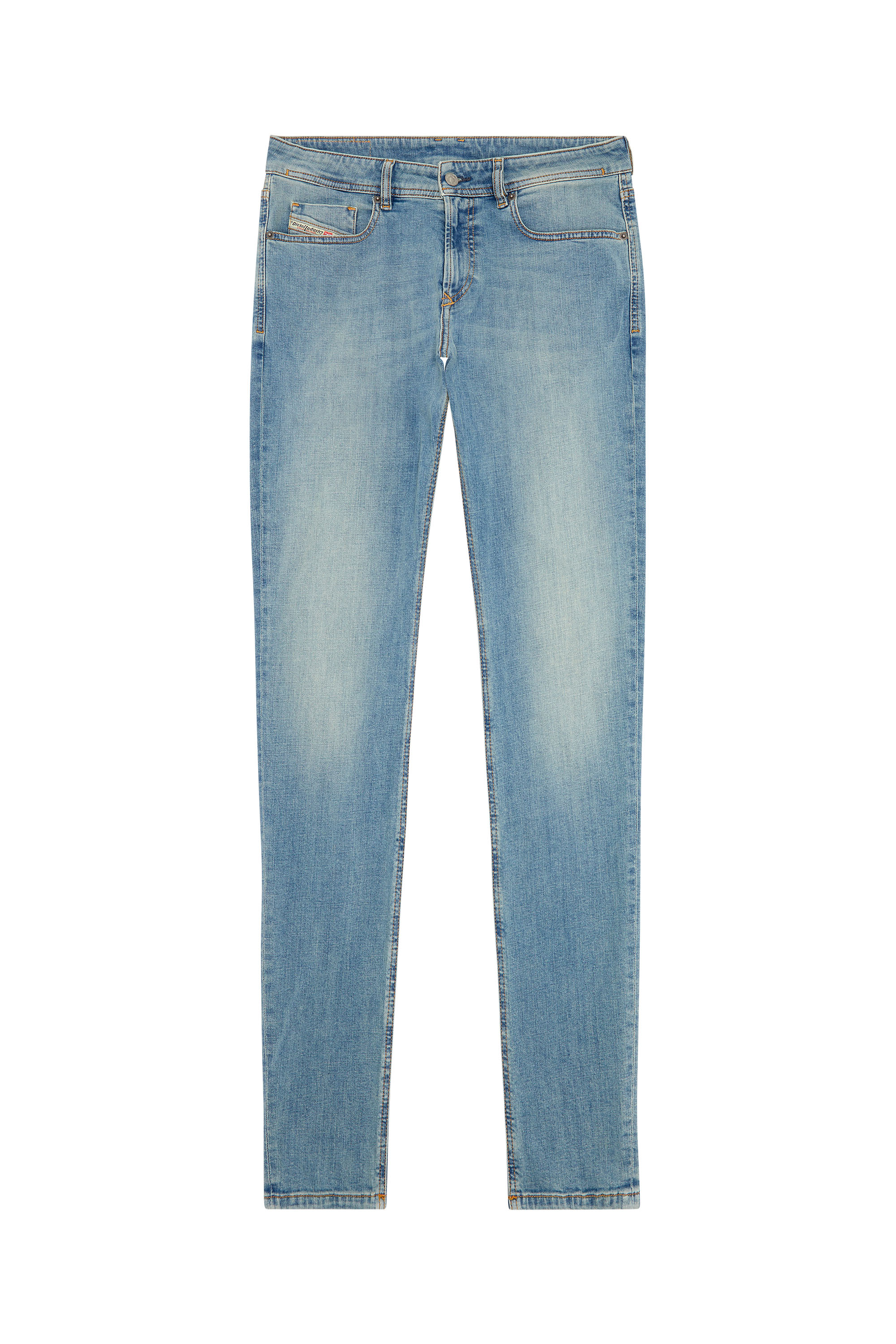 Diesel - Skinny Jeans 1979 Sleenker 09J16, Bleu Clair - Image 3