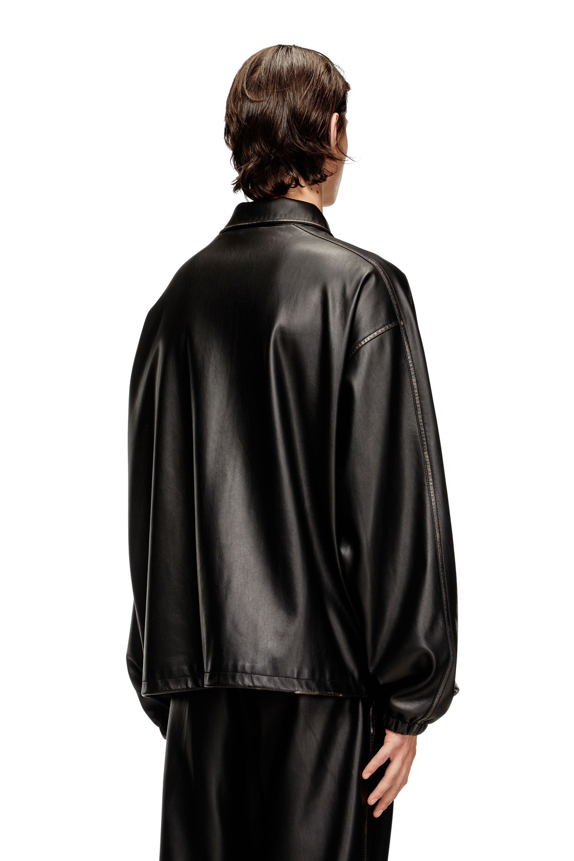 Diesel - J-AKE, Unisex's Jacket in treated technical fabric in null - 3