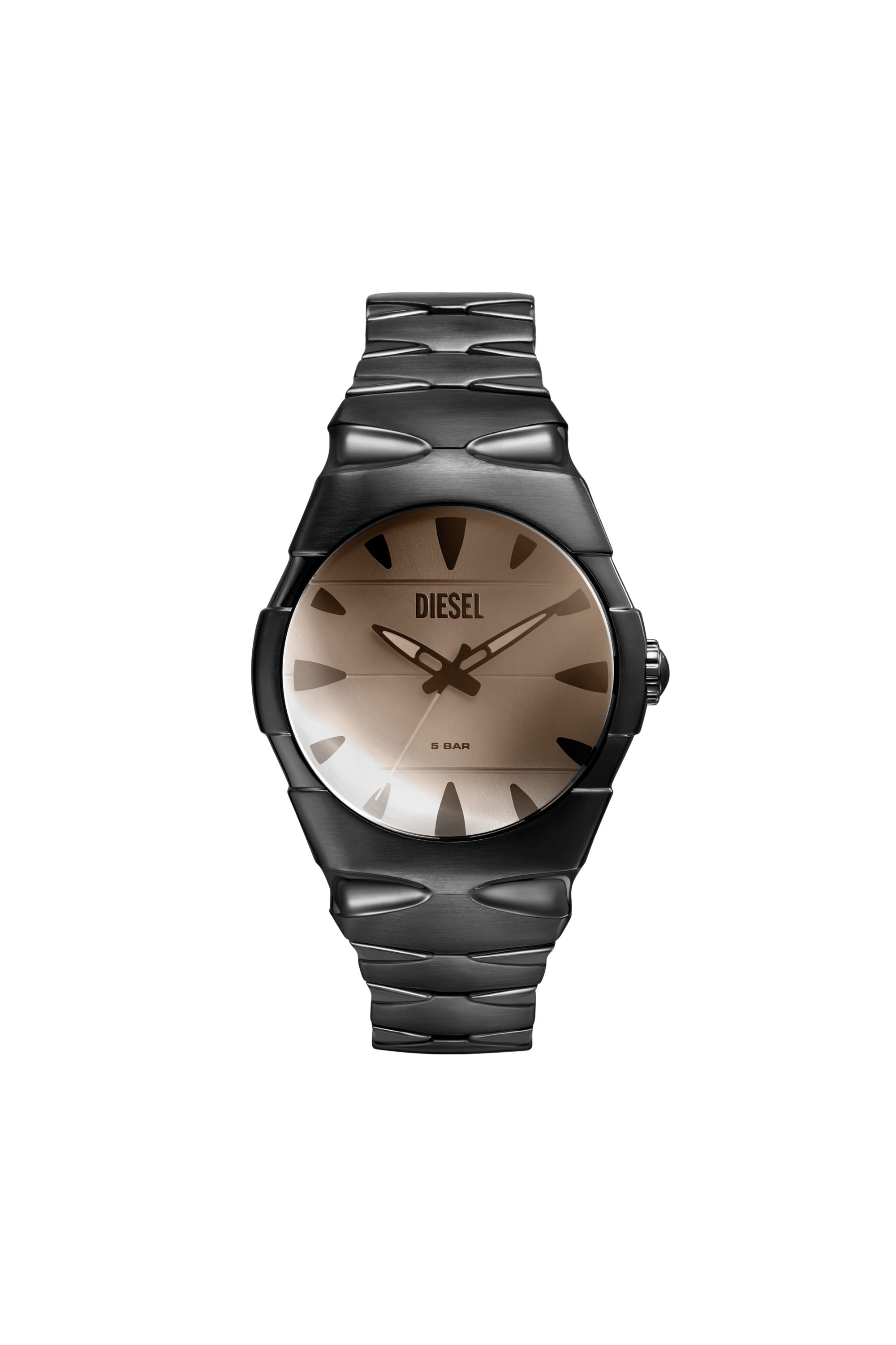 Diesel - DZ2213, Male's D-Sruptor Stainless Steel Watch in Black - 1