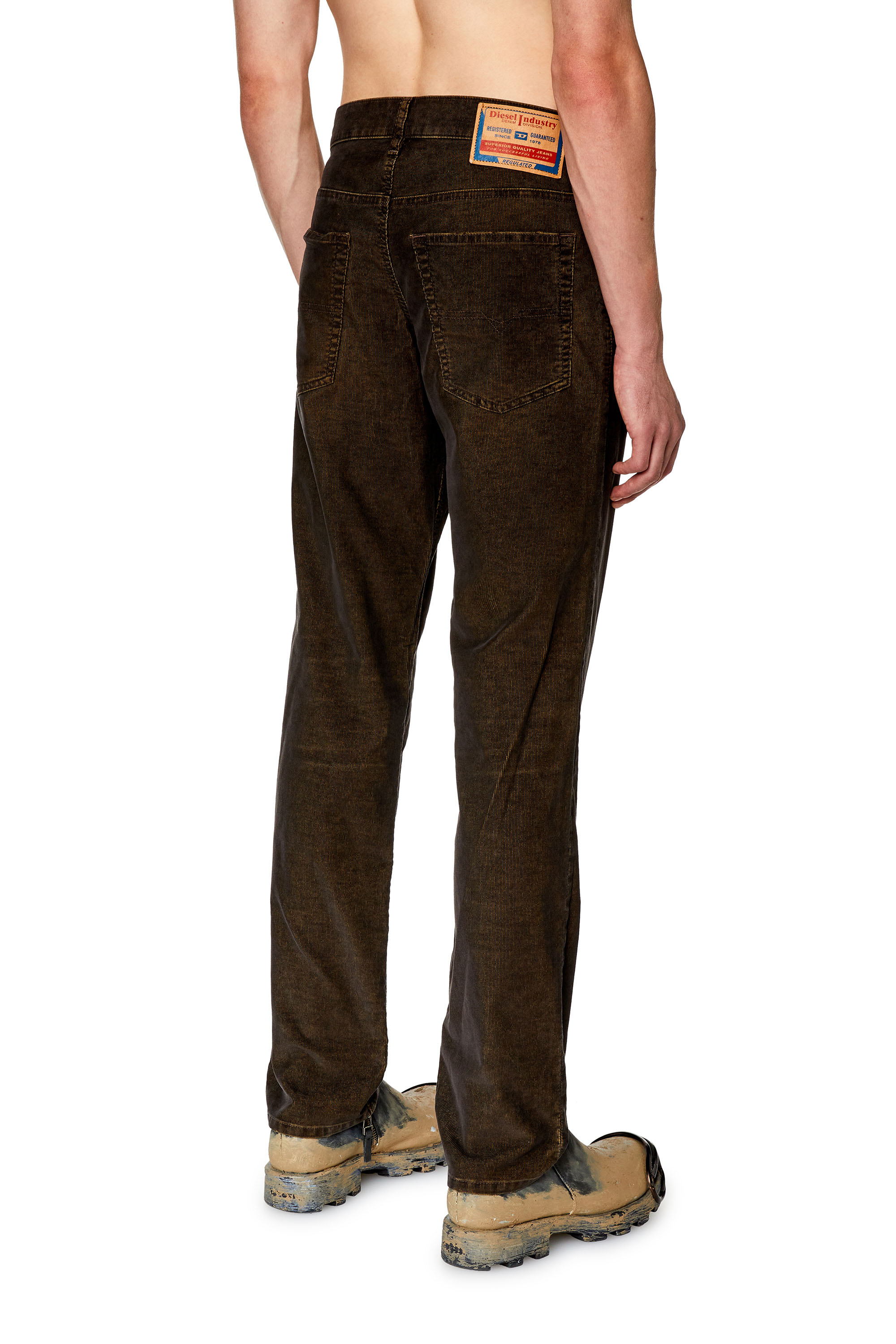 Diesel - Male Tapered Jeans 2023 D-Finitive 003GJ, Dark Green - Image 3