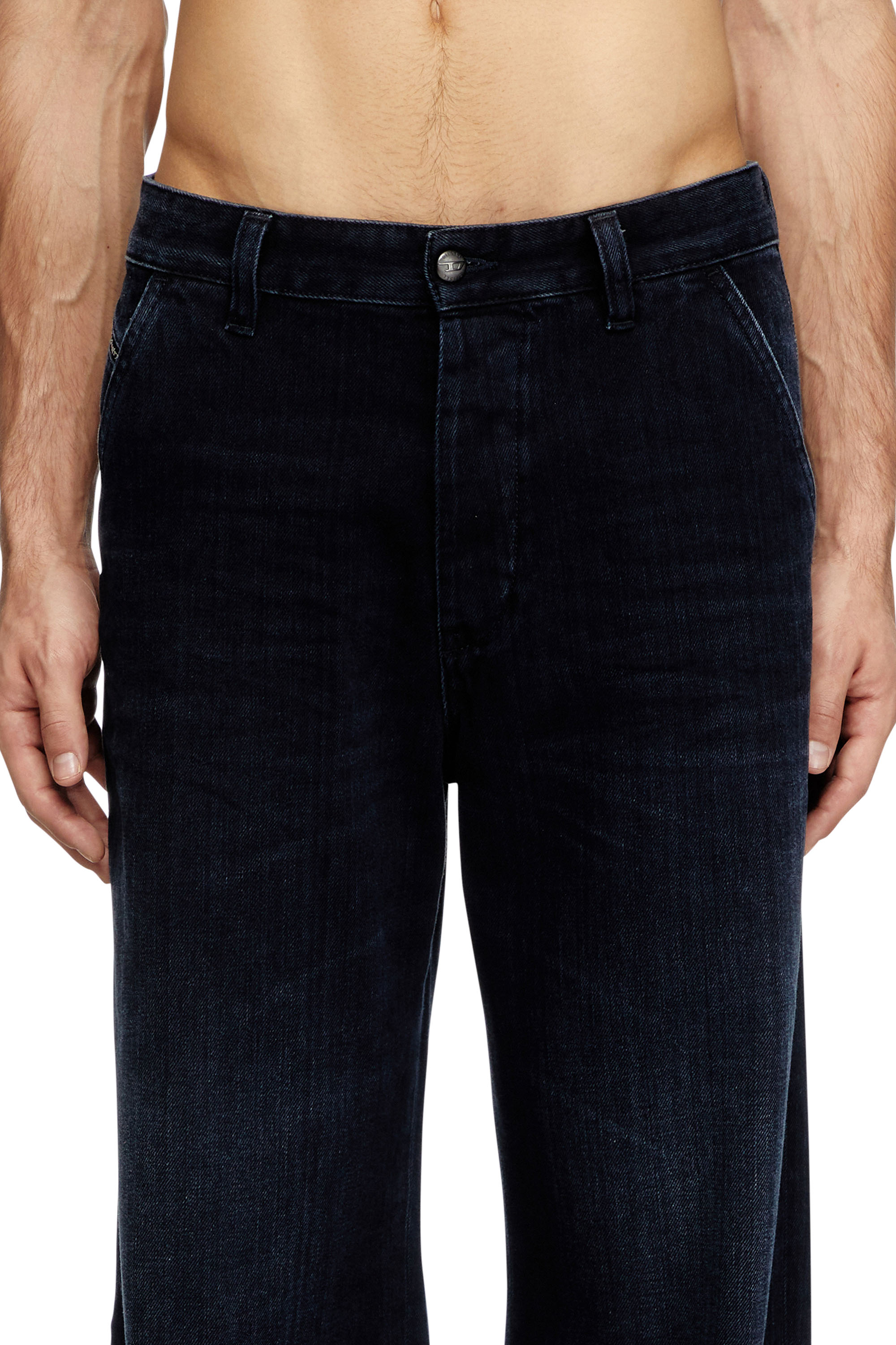 Diesel - Regular Jeans D-Phant-chino 09L54 Mixte, Bleu Foncé - Image 4