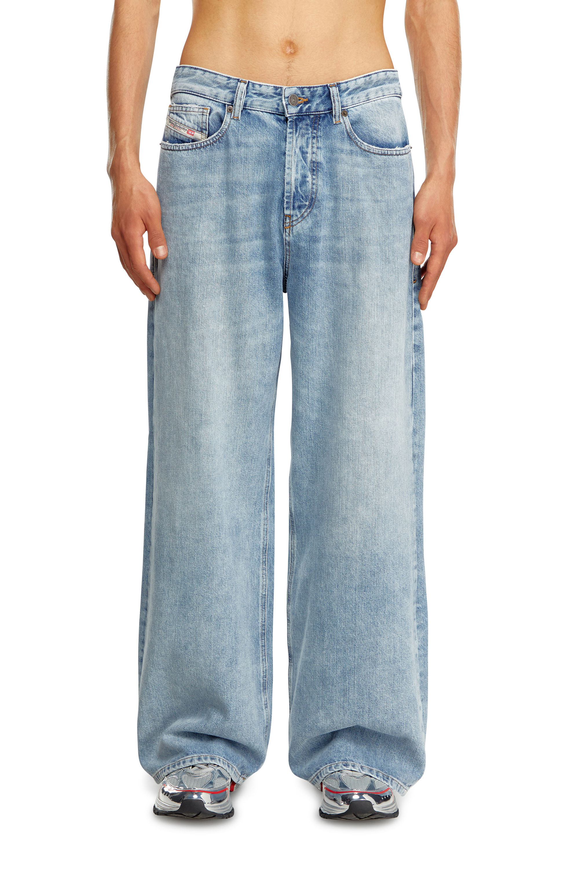 Diesel - Female Straight Jeans 1996 D-Sire 09H57, Light Blue - Image 6