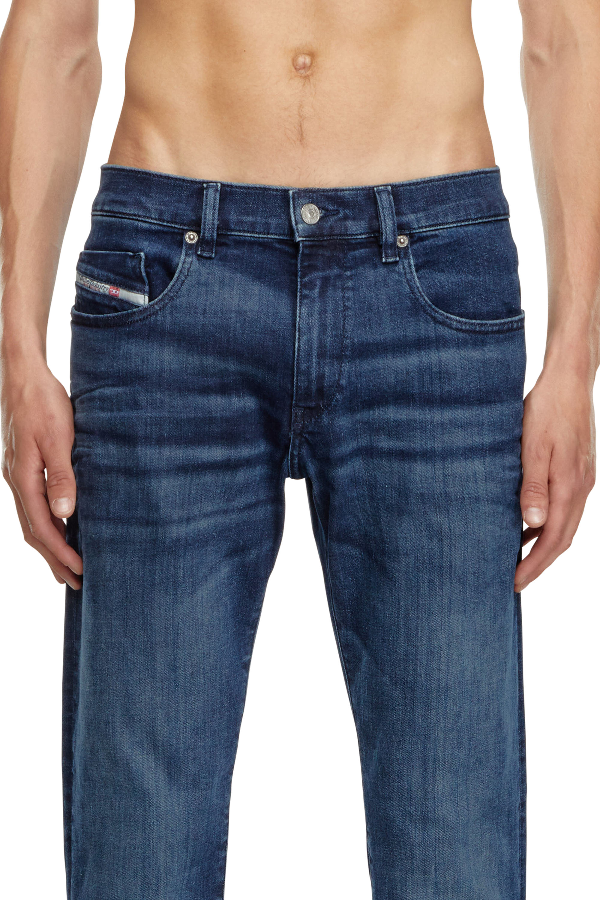 Diesel - Male Slim Jeans 2019 D-Strukt 0GRDJ, Dark Blue - Image 5