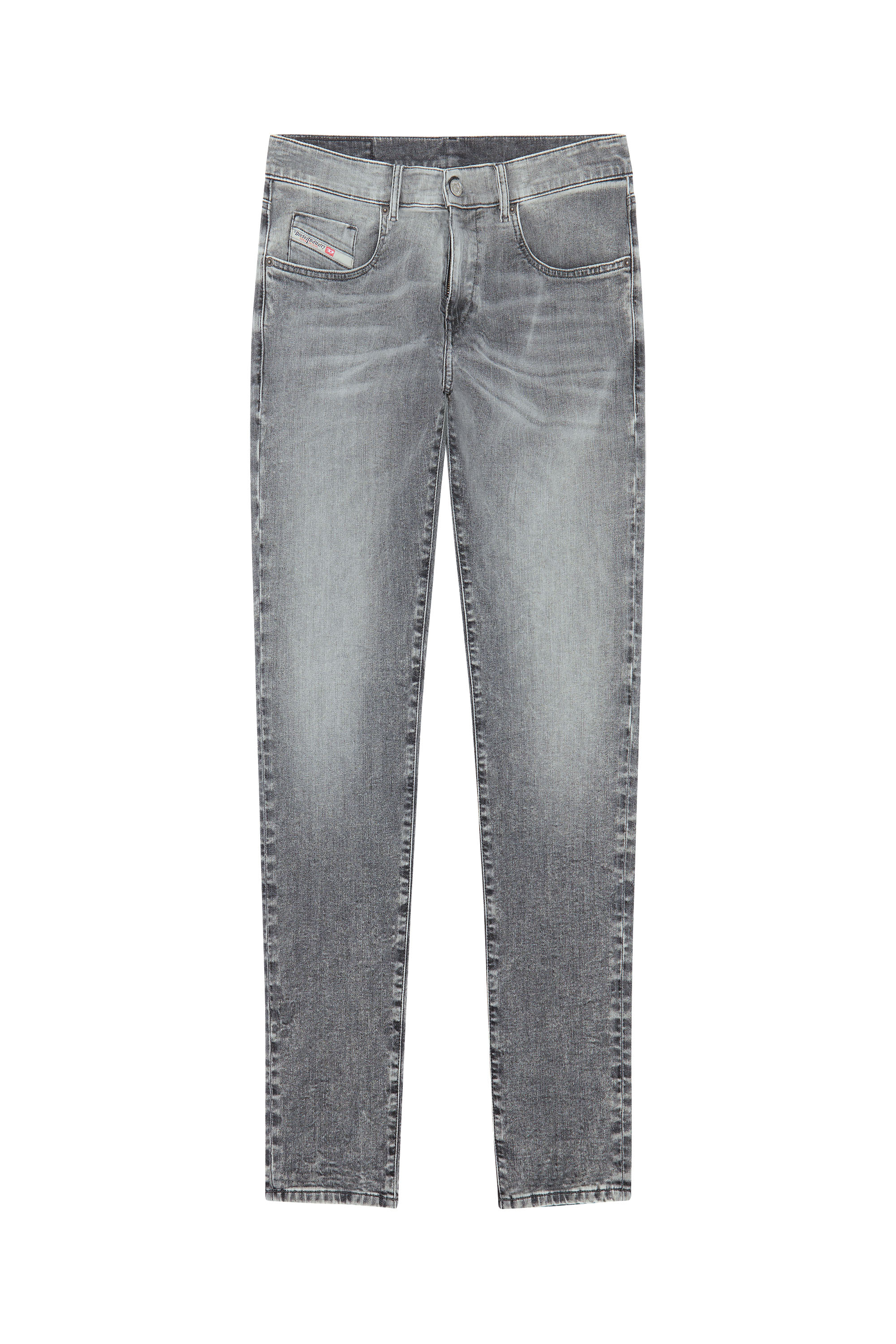 Diesel - D-Strukt JoggJeans® 09D53 Slim, Light Grey - Image 6