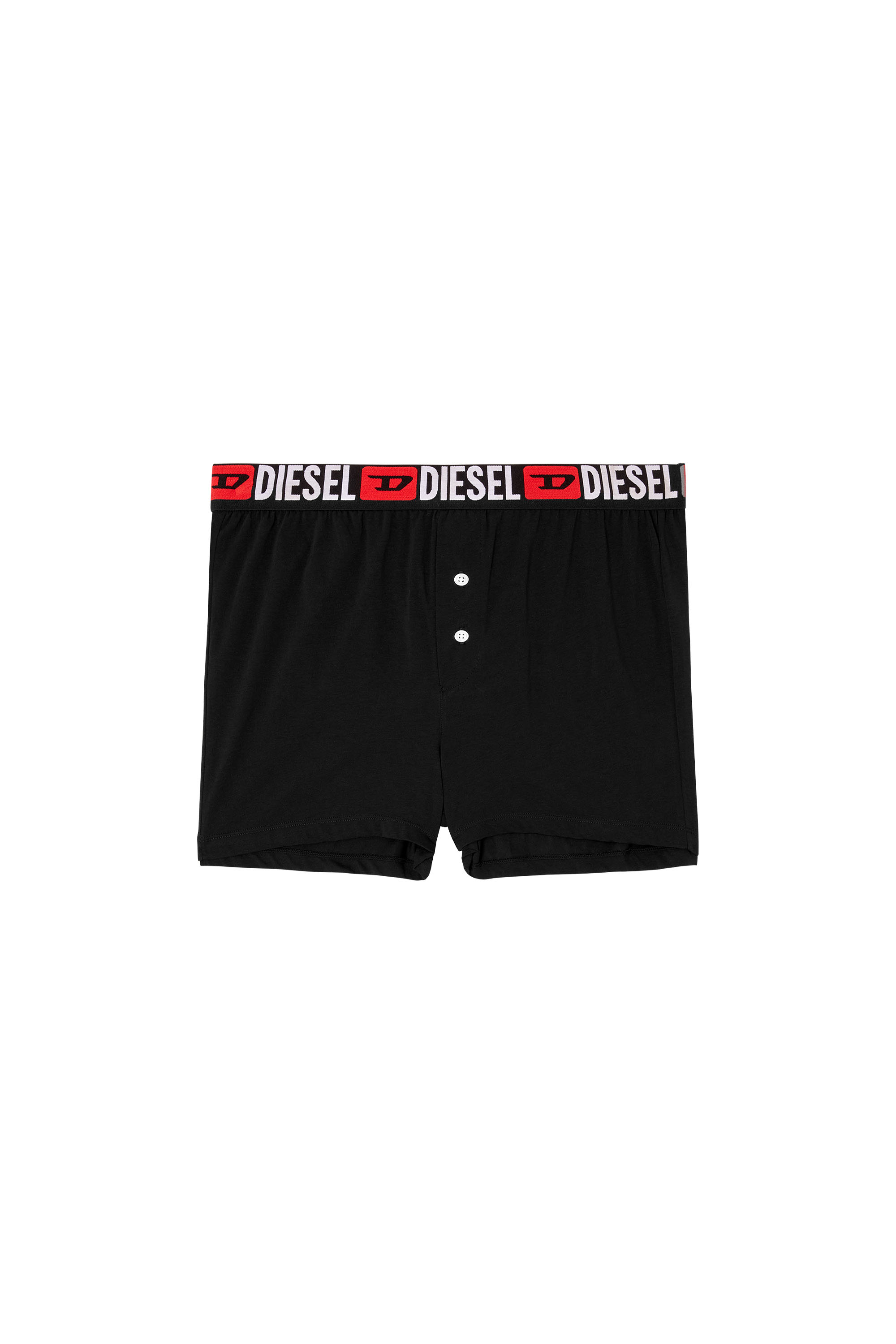 Diesel - STARKIE-D-CORE, Male's Boxers with all-over logo waist in Black - 4