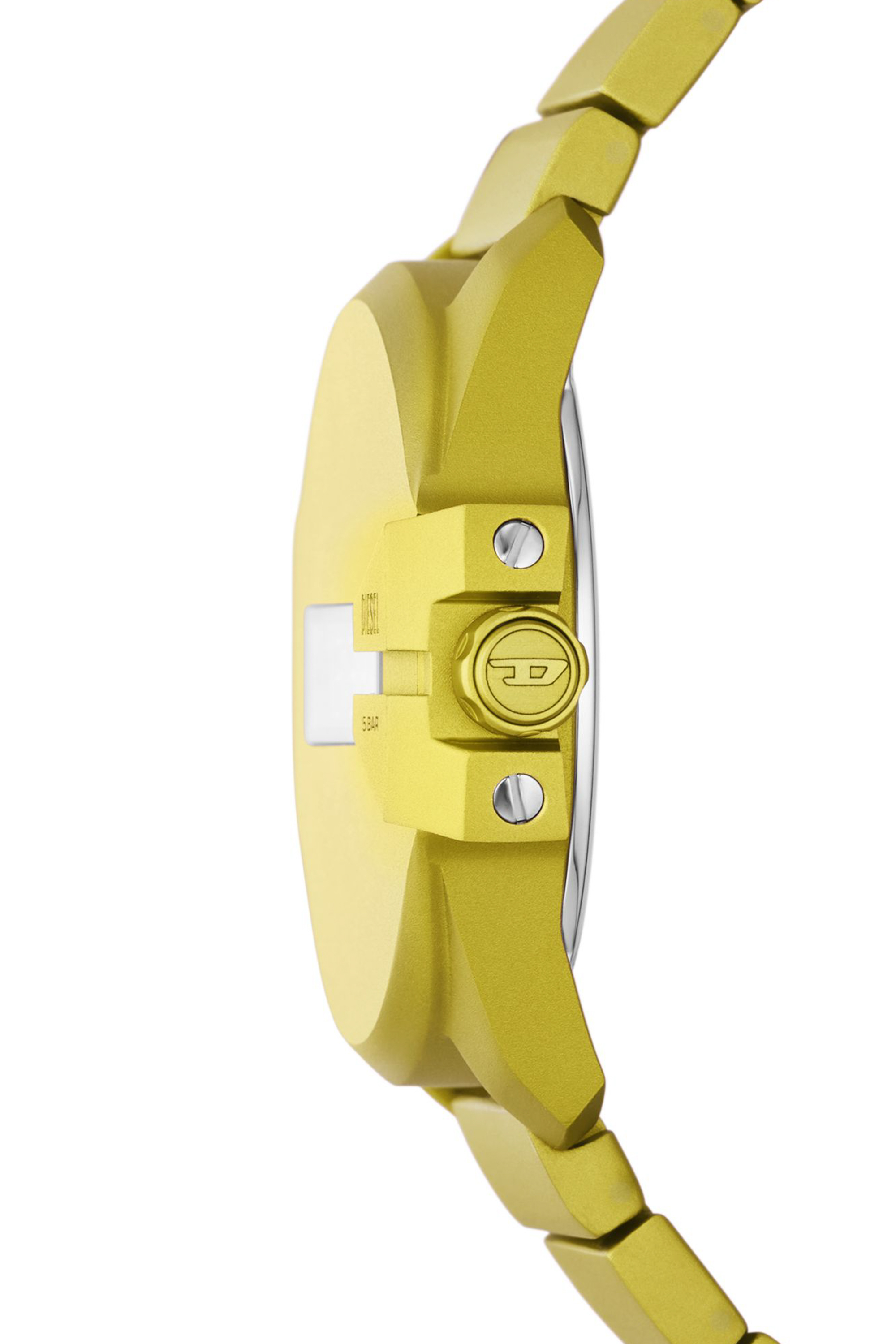 Diesel - DZ2207 WATCH, Male Baby chief digital yellow aluminum watch in Yellow - Image 3