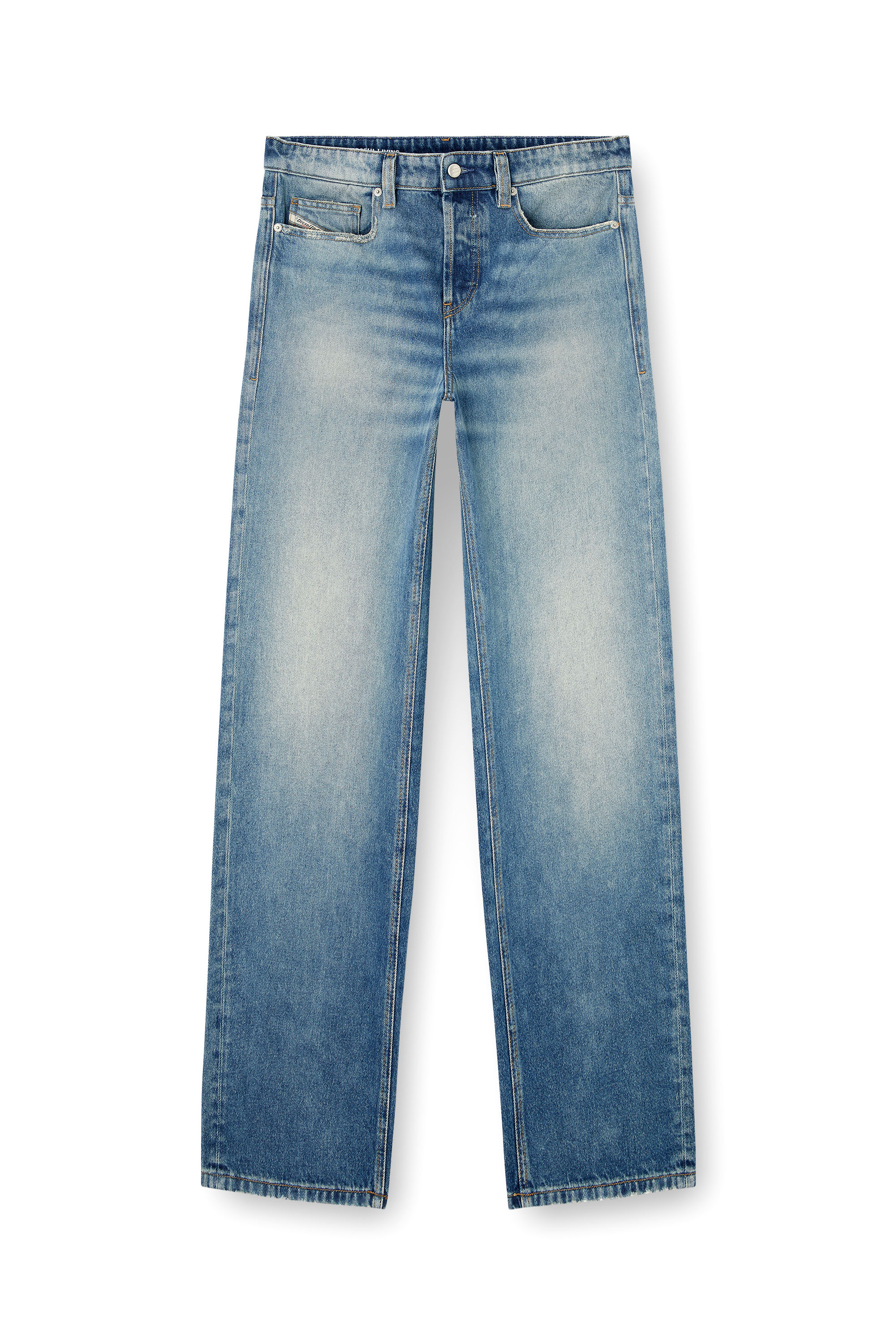 Diesel - Male's Relaxed Jeans 2001 D-Macro 0DBEB, Medium Blue - 3
