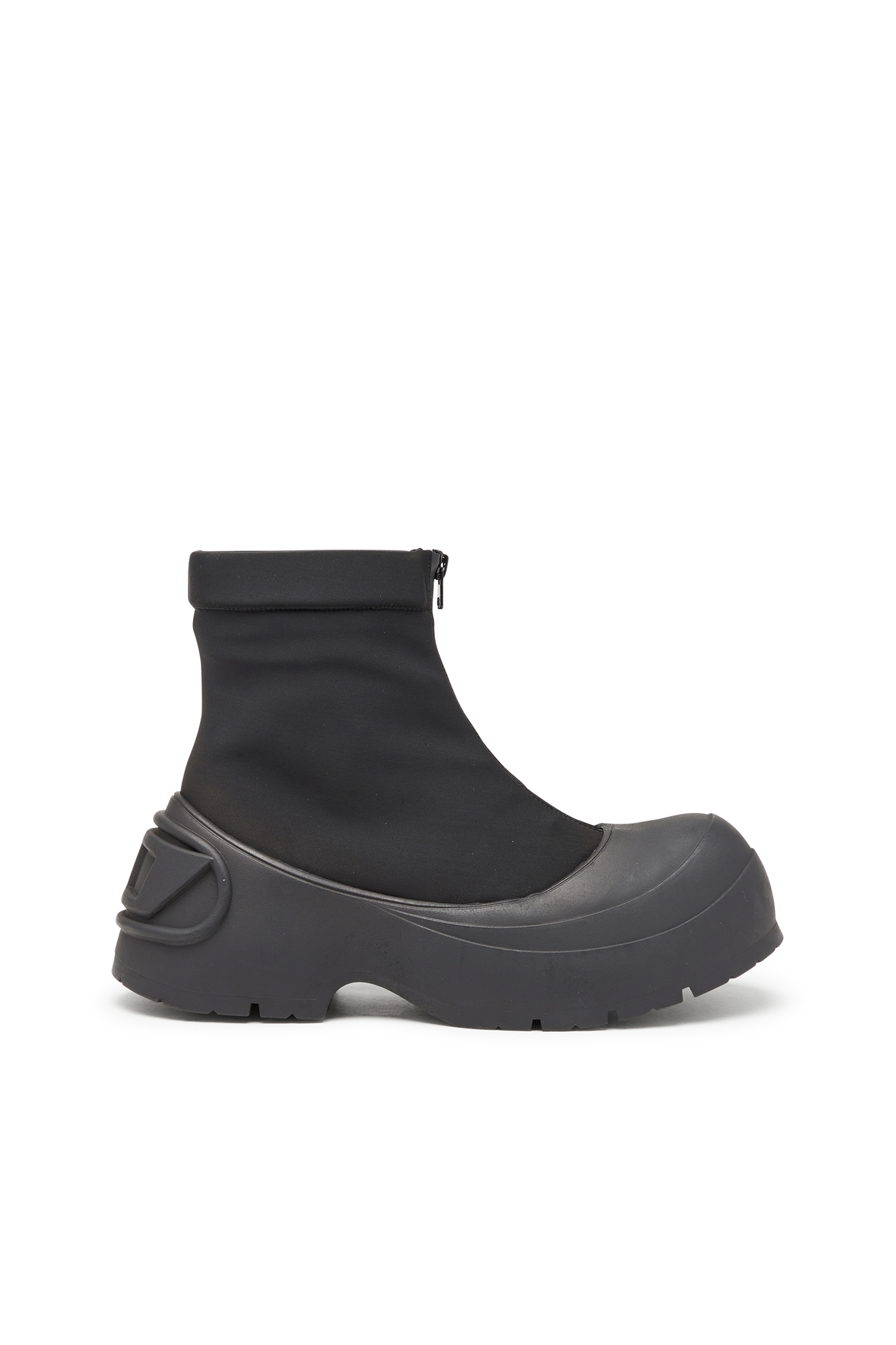 Diesel - D-DONALD CH, Male's D-Donald-Rubber-trimmed ankle boots in Black - 2