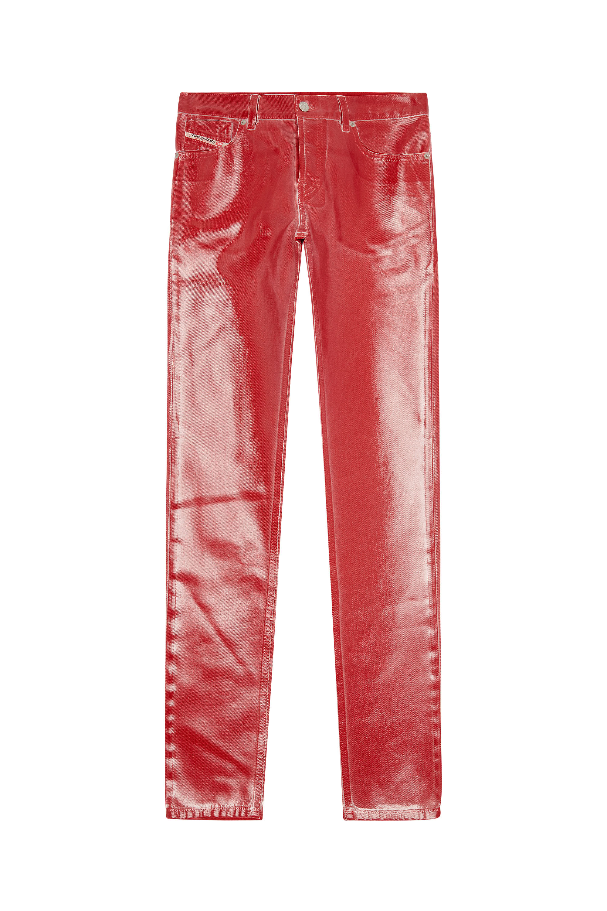 Diesel - 1995 09E50 Straight Jeans, Red - Image 3