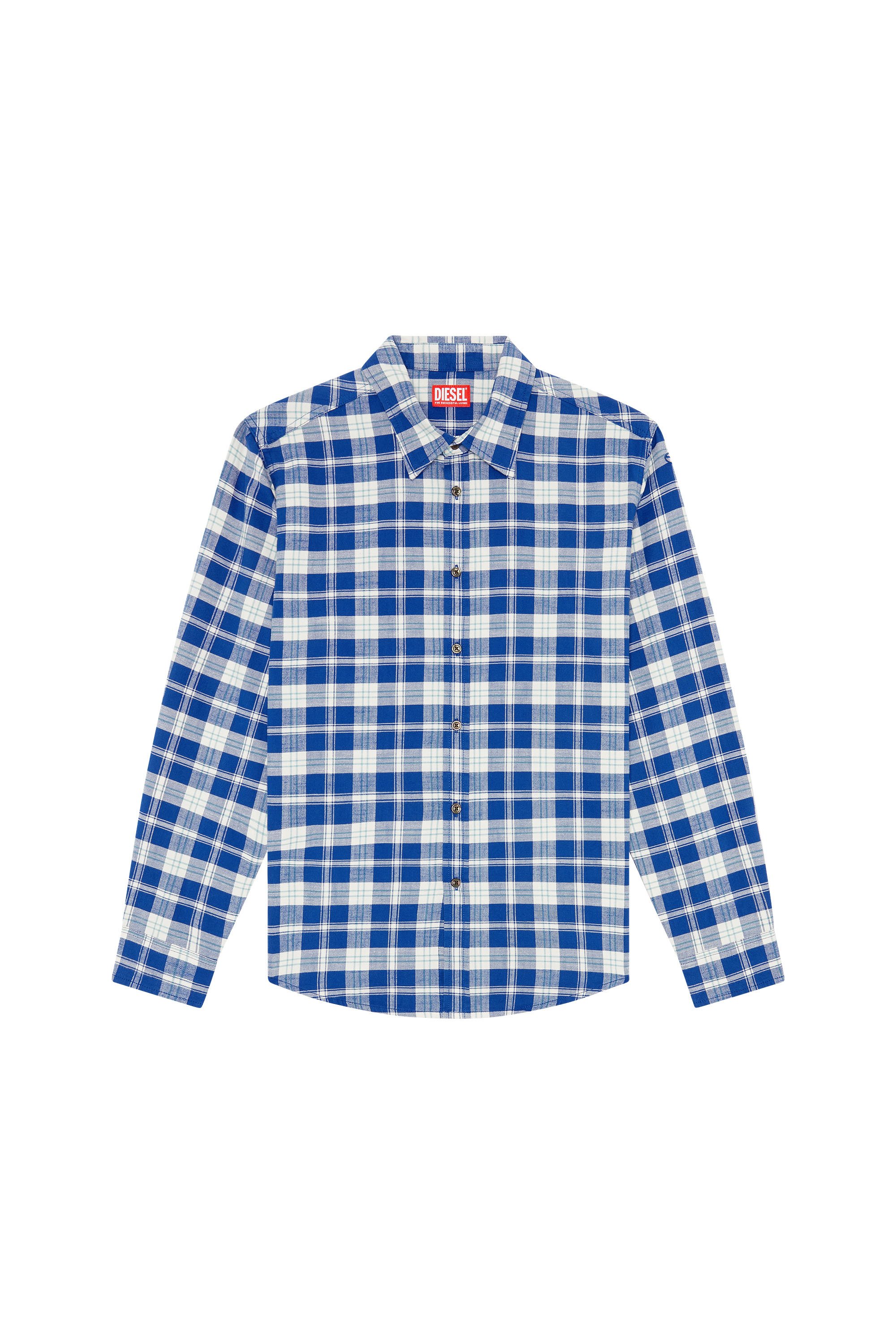 Diesel - S-UMBE-CHECK-NW, Homme Chemise en flanelle à carreaux in Polychrome - Image 5