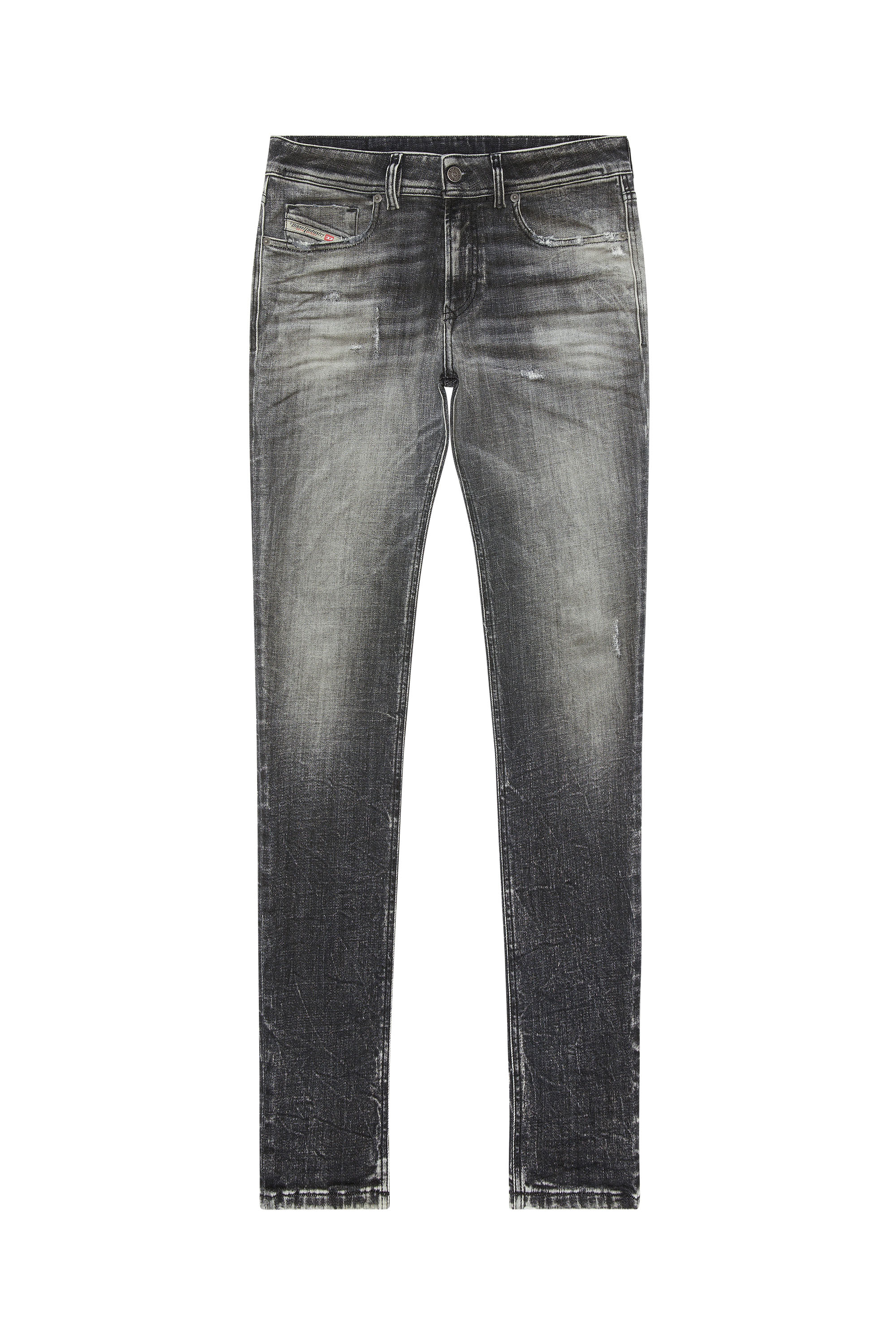 Diesel - Skinny Jeans 1979 Sleenker 09G86, Black/Dark Grey - Image 3