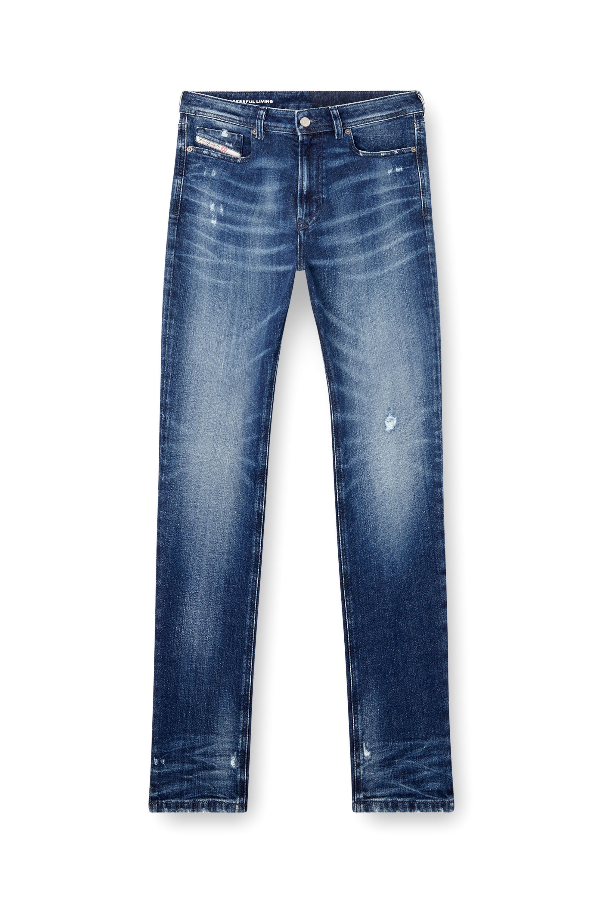 Diesel - Male's Skinny Jeans 1979 Sleenker 09L42, Dark Blue - 3