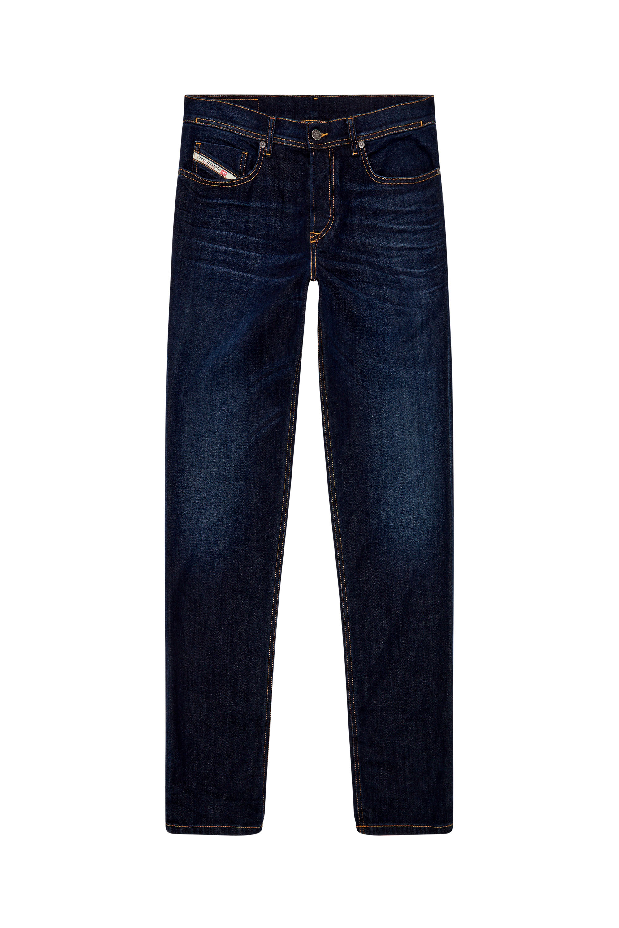 Diesel - Tapered Jeans 2023 D-Finitive 009ZS, Bleu Foncé - Image 3