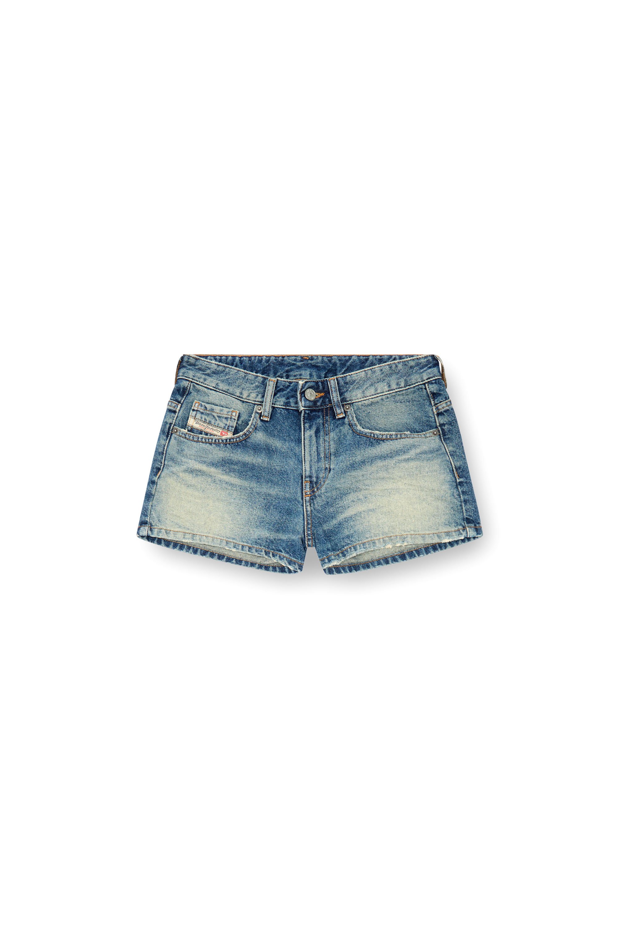 Diesel - DE-YUBA, Short en denim Femme in Bleu - 5