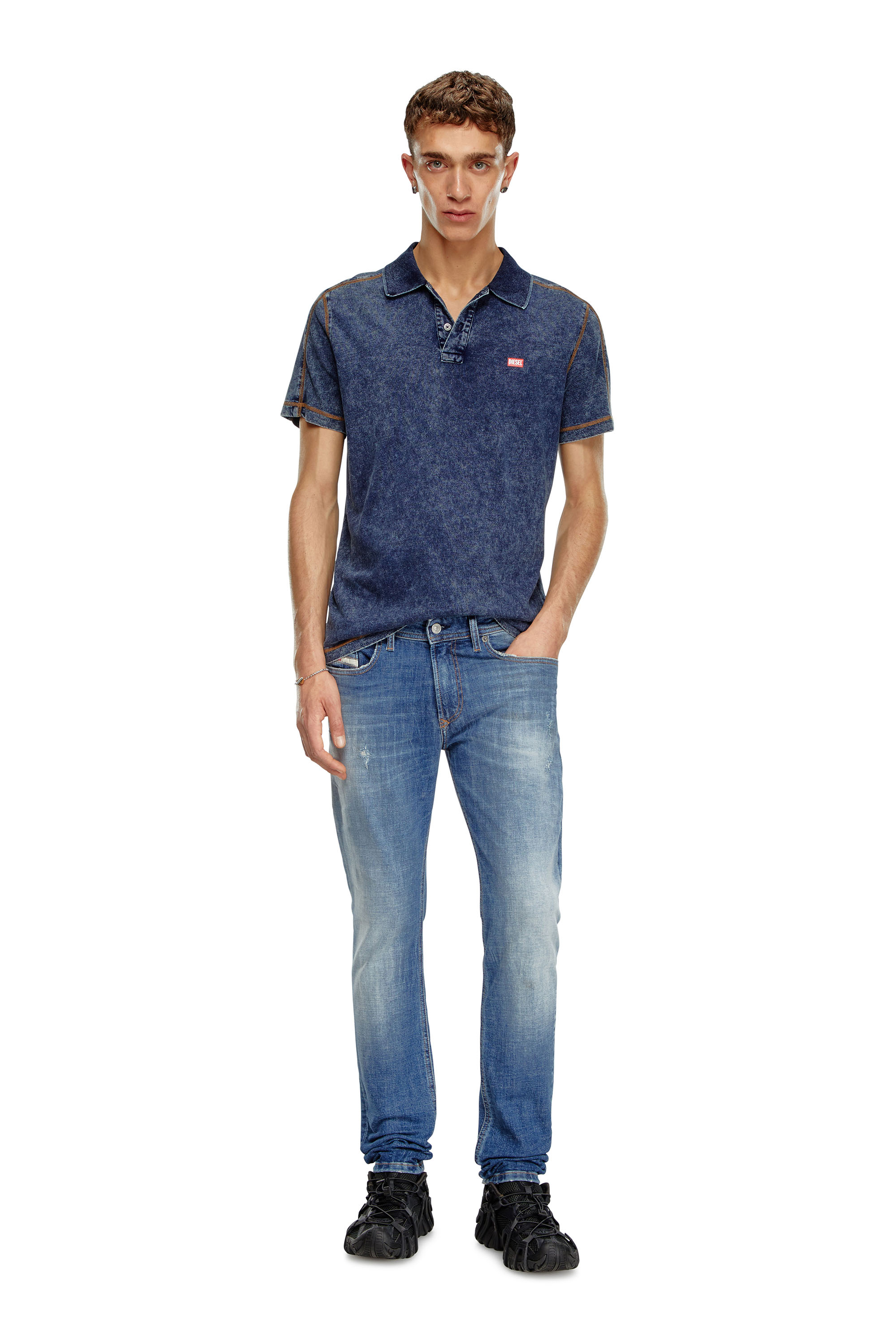 Diesel - Male's Skinny Jeans 1979 Sleenker 0GRDF, Medium Blue - 2