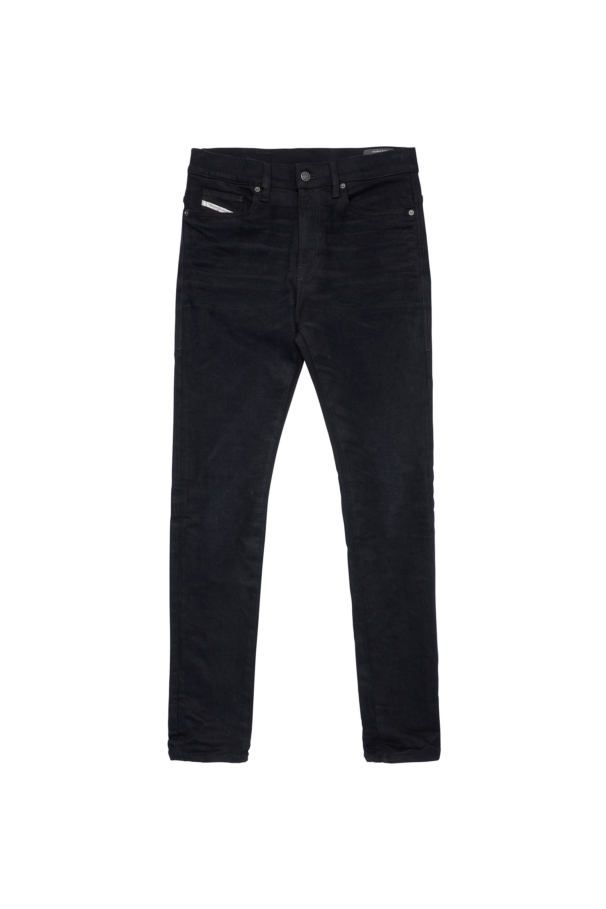 Diesel - D-Amny 09A79 Skinny Jeans, Black/Dark Grey - Image 6